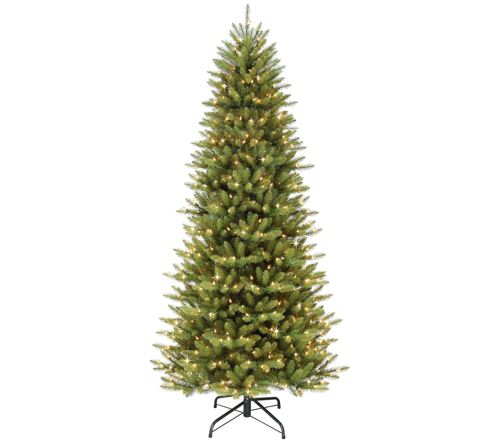 Puleo Internati onal 7.5 ft Pre -Lit Slim Frase r Fir Tree