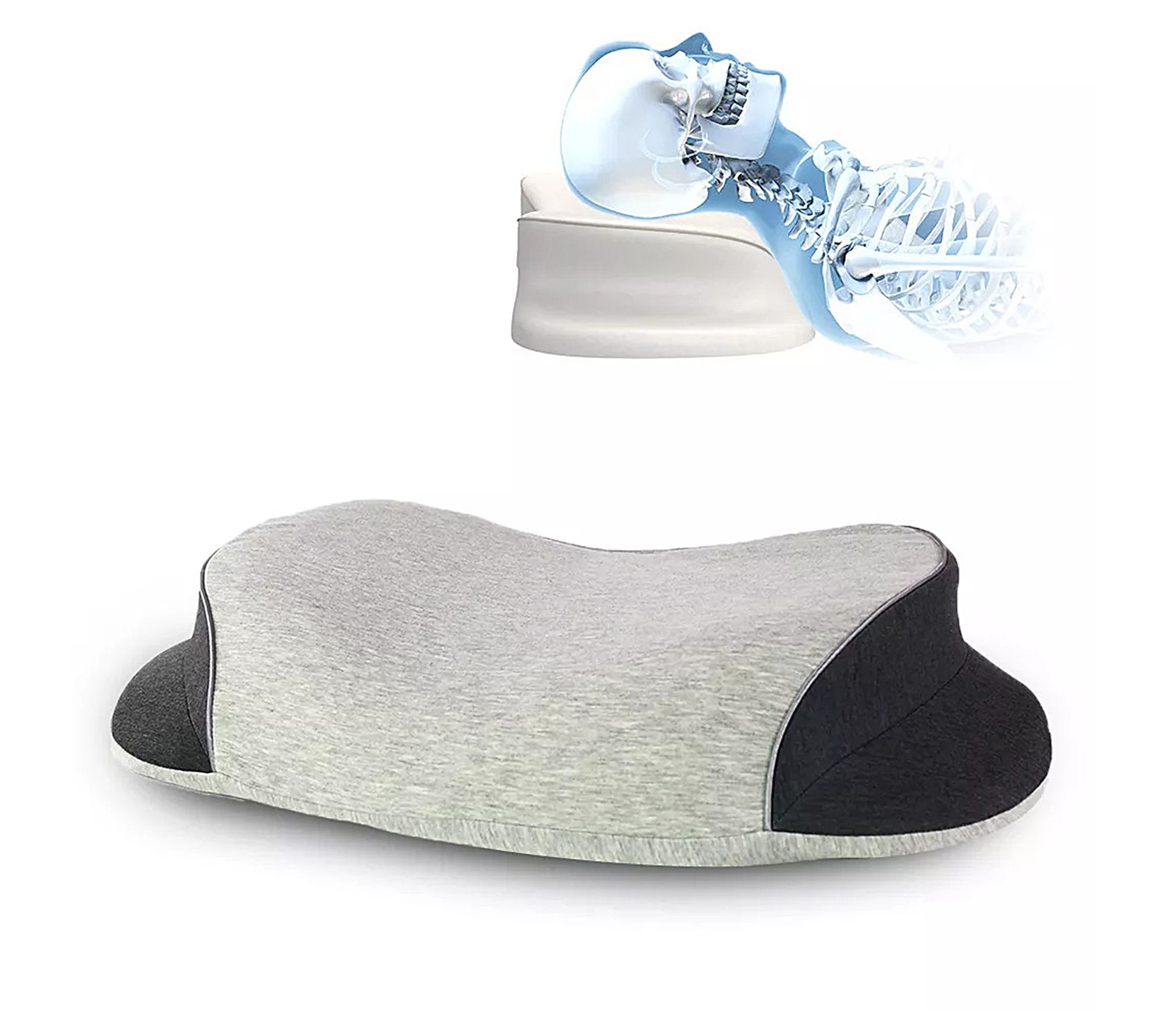 Barefoot Dreams CozyChic and LuxeChic Bed Rest Pillow - Carbon