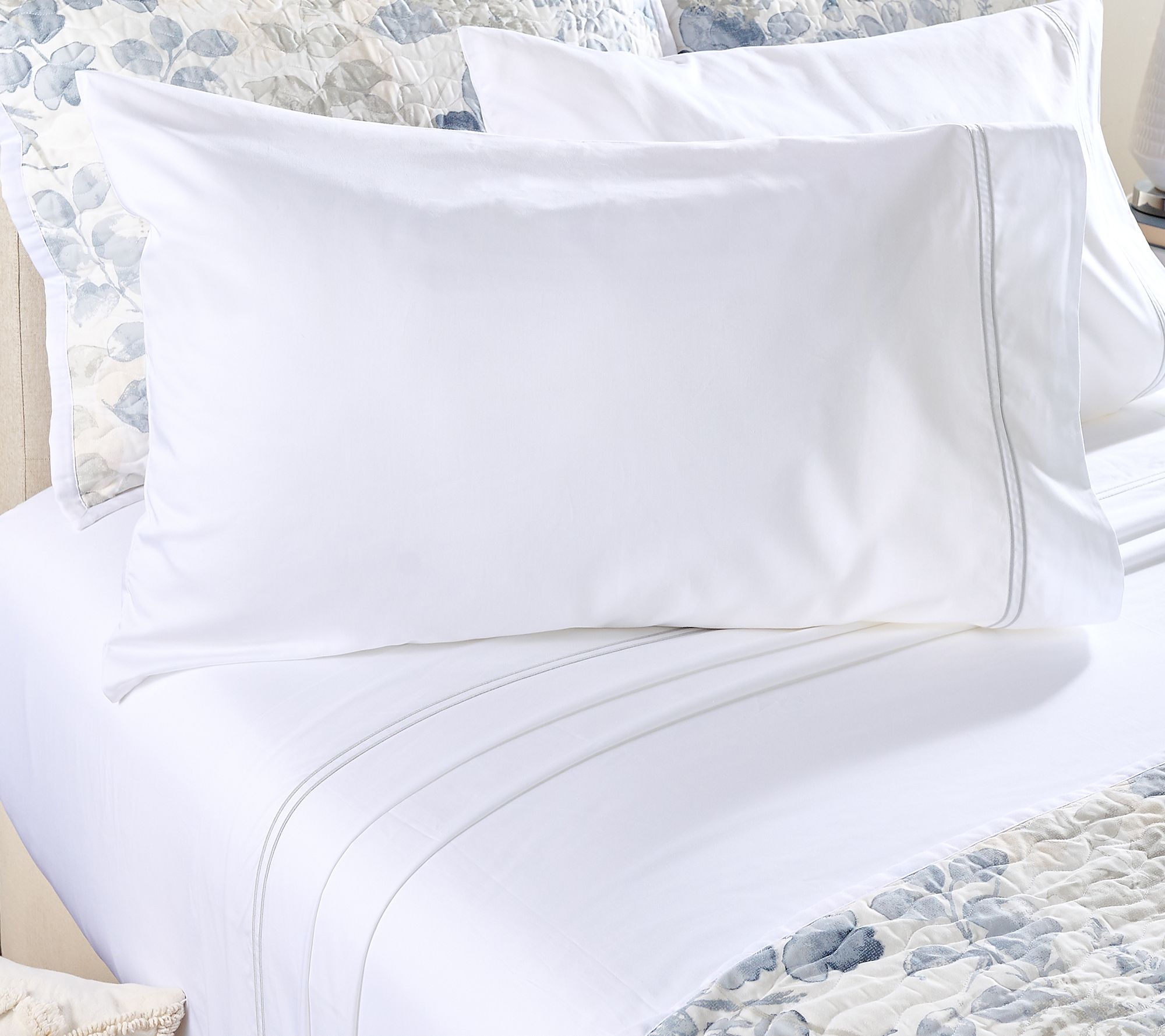 Northern Nights Signature Baratta Hem Sateen Sheet Set - Full