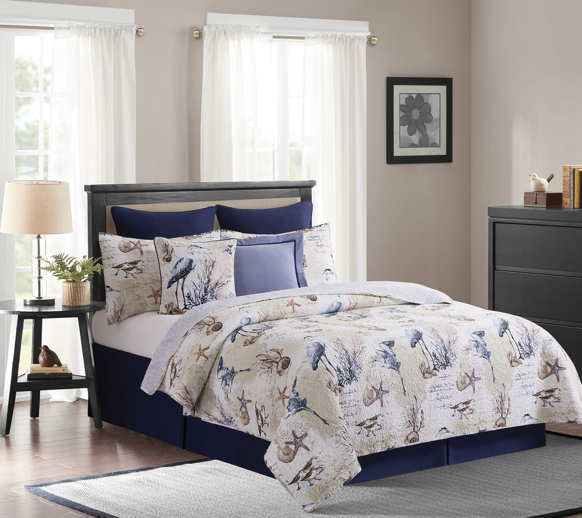 Brunswick Island Full/Queen Quilt Set by Valerie