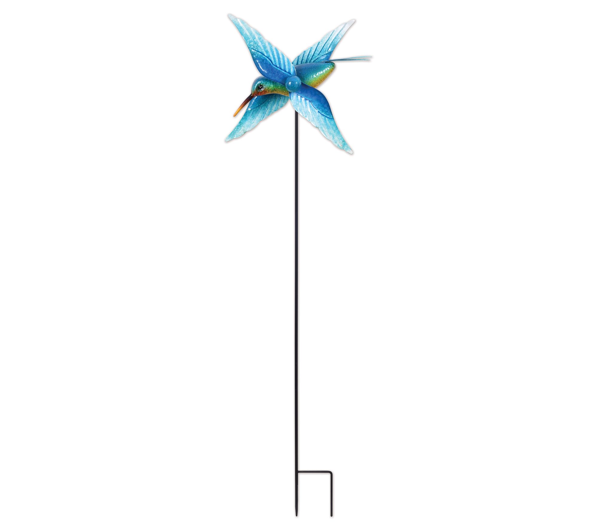 Sunset Vista Designs Hummingbird Spinner Stakes