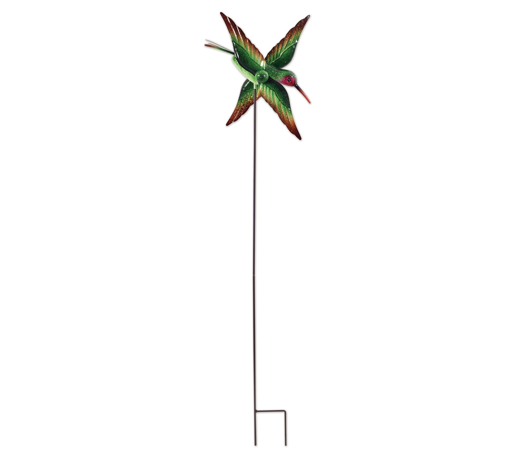 Sunset Vista Designs Hummingbird Spinner Stakes