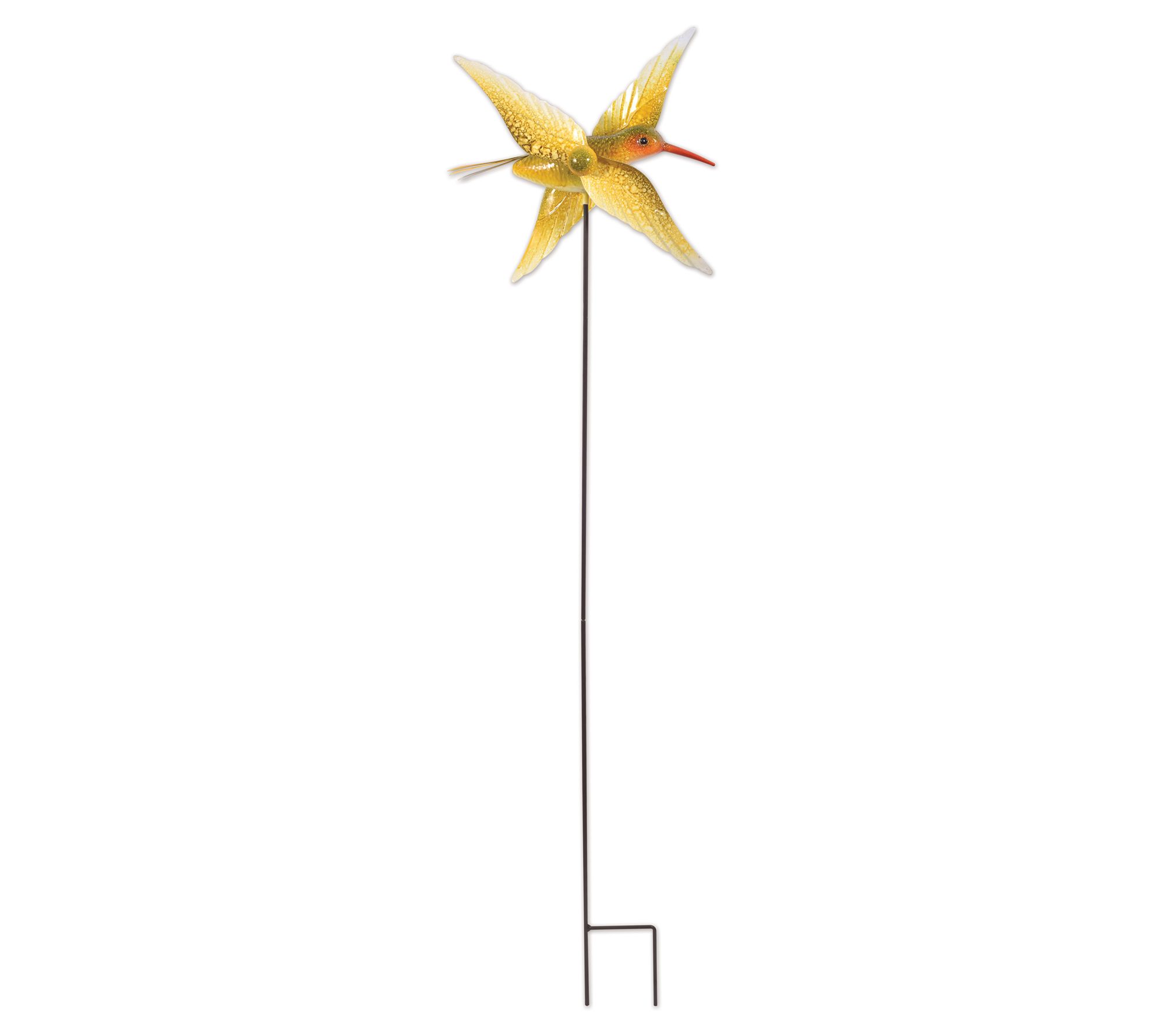 Sunset Vista Designs Hummingbird Spinner Stakes