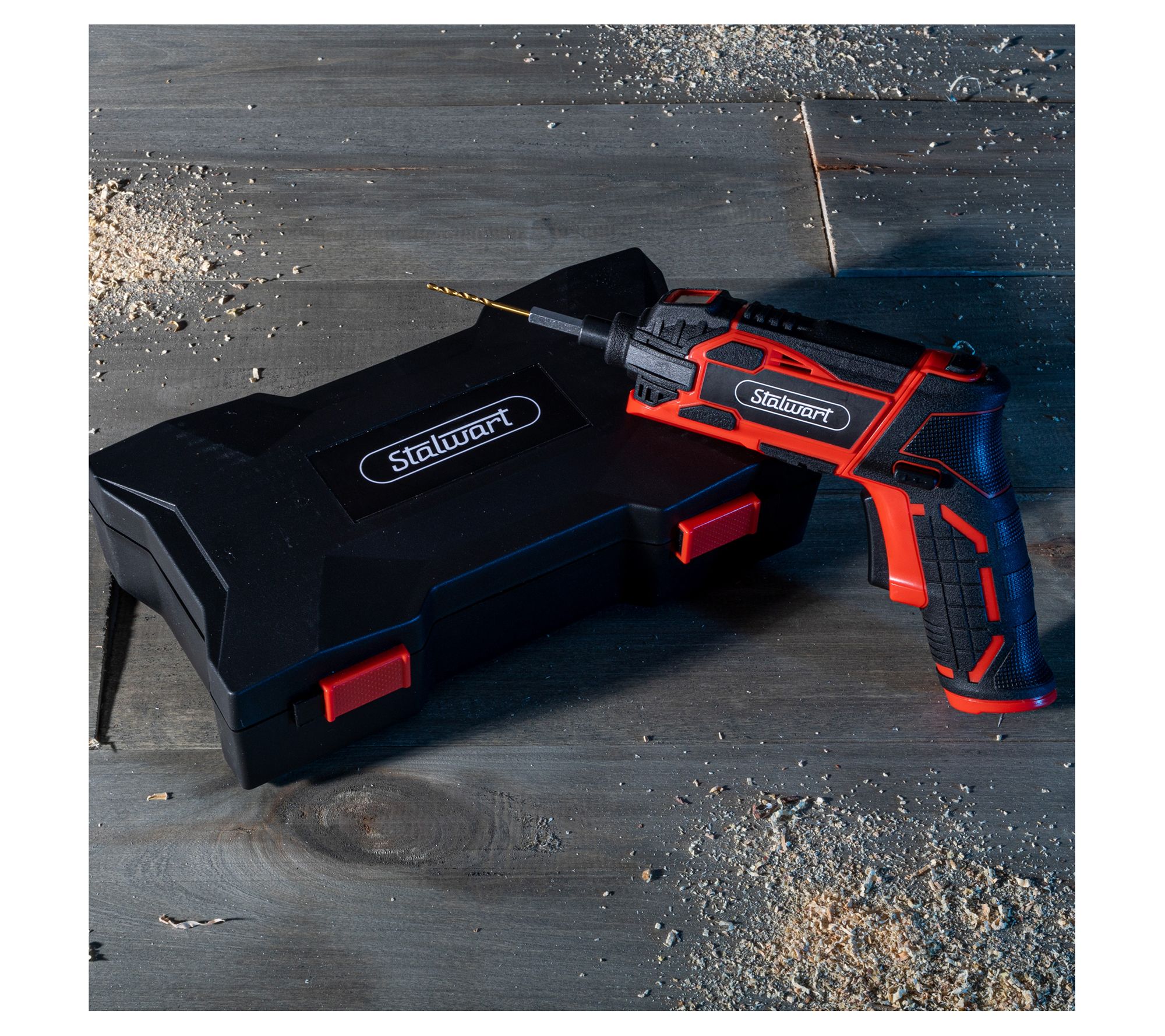 Stalwart 4V Electric Screwdriver 45-Piece Set