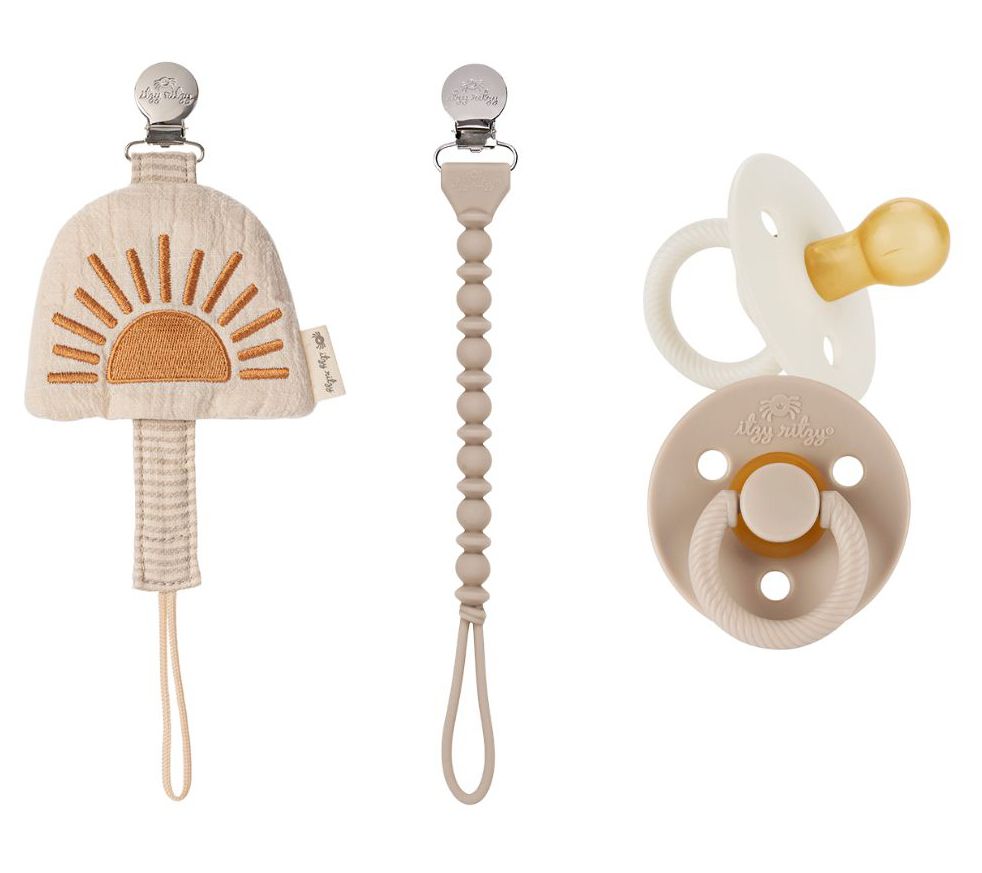 Itzy Ritzy Soother Toast Pacifier Starter Kit
