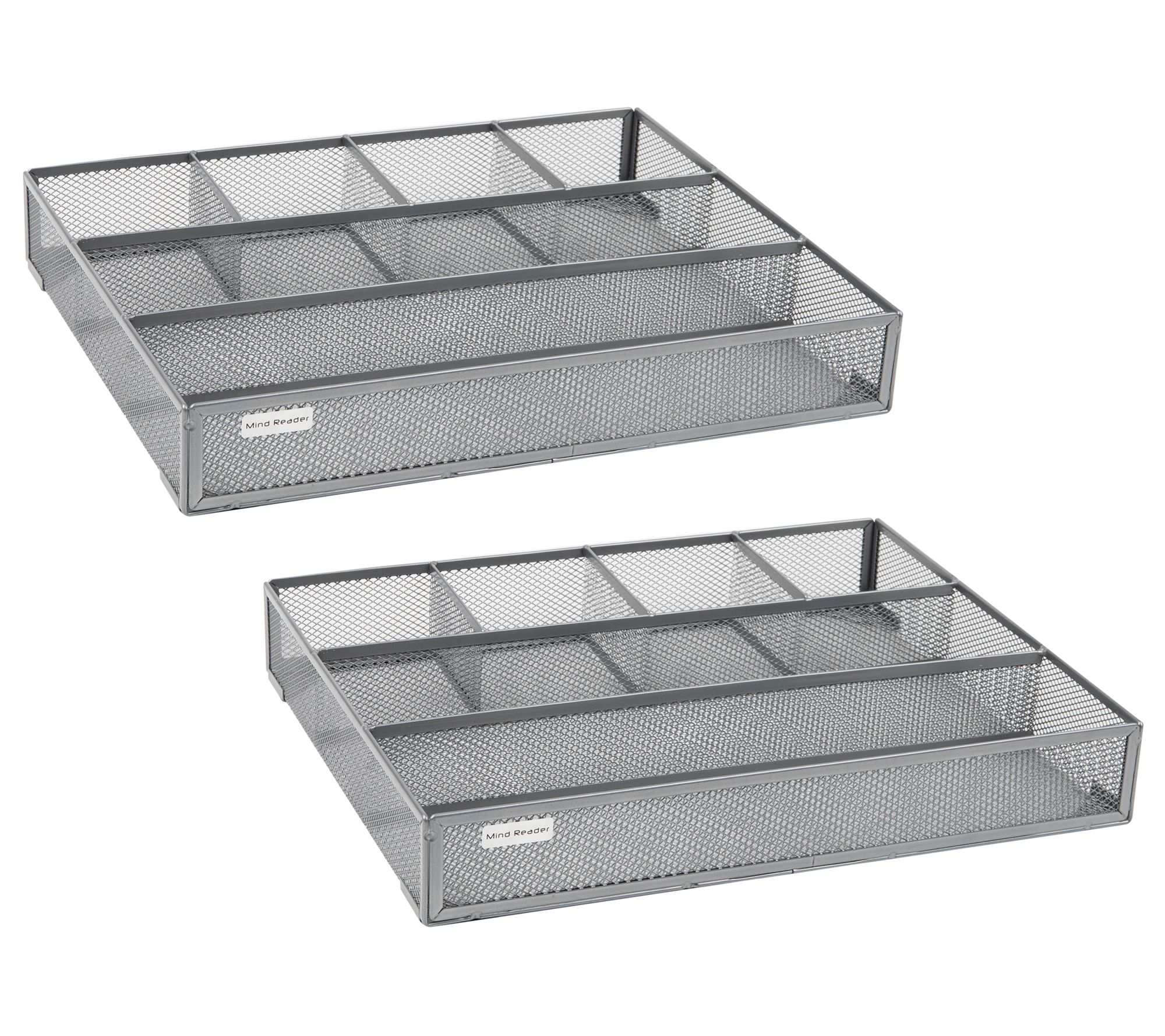 Mind Reader Organizer, Desk Org, Utensil Organizer, 2-Pack