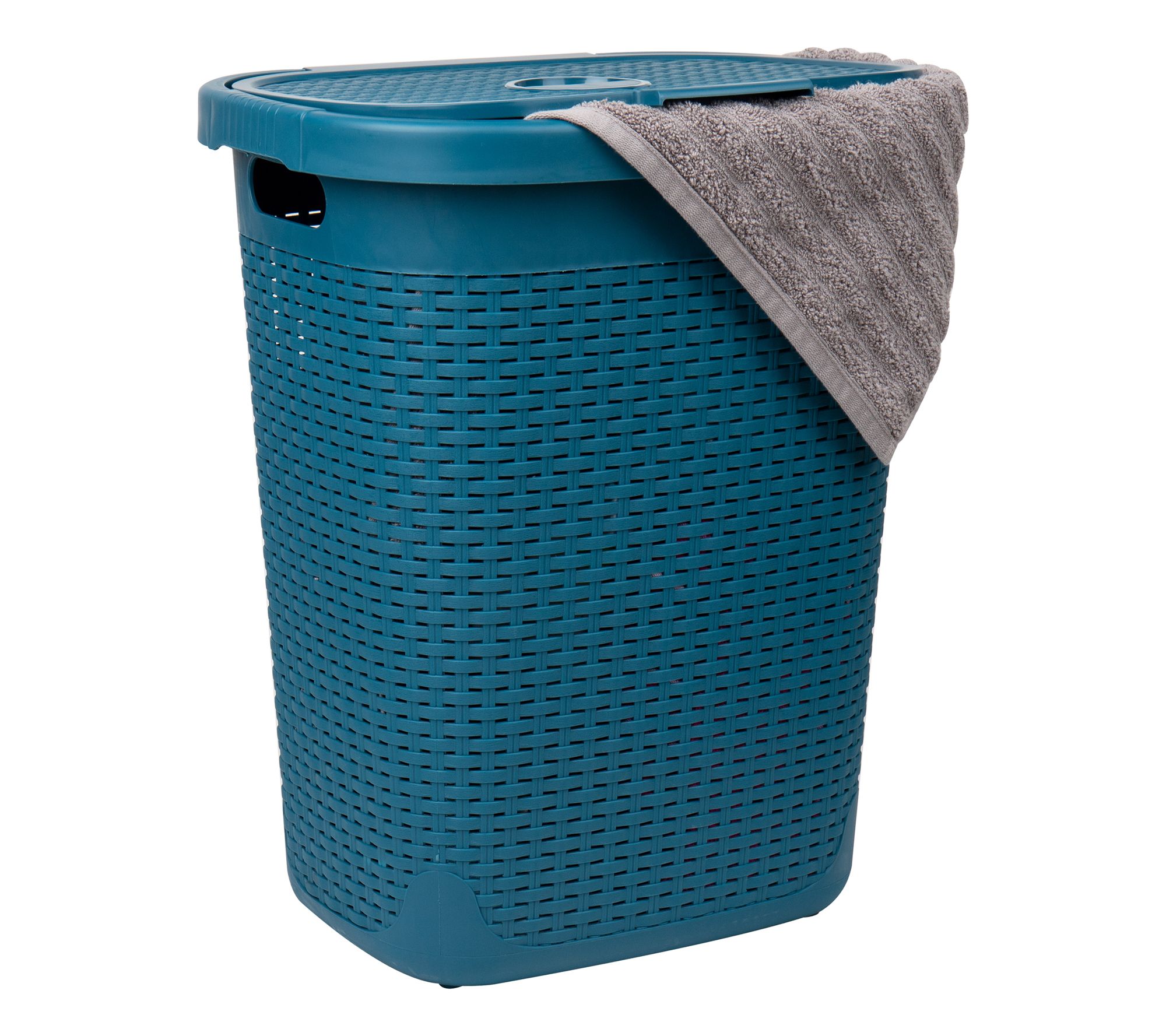Mind Reader 50L Slim Laundry Hamper w/ Lid