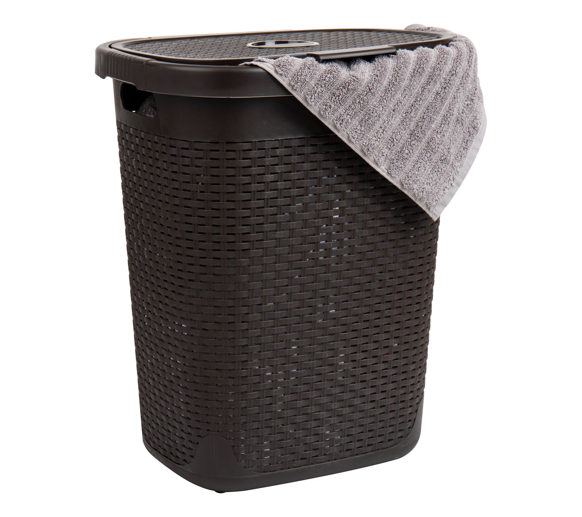 Mind Reader 50L Slim Laundry Hamper w/ Lid