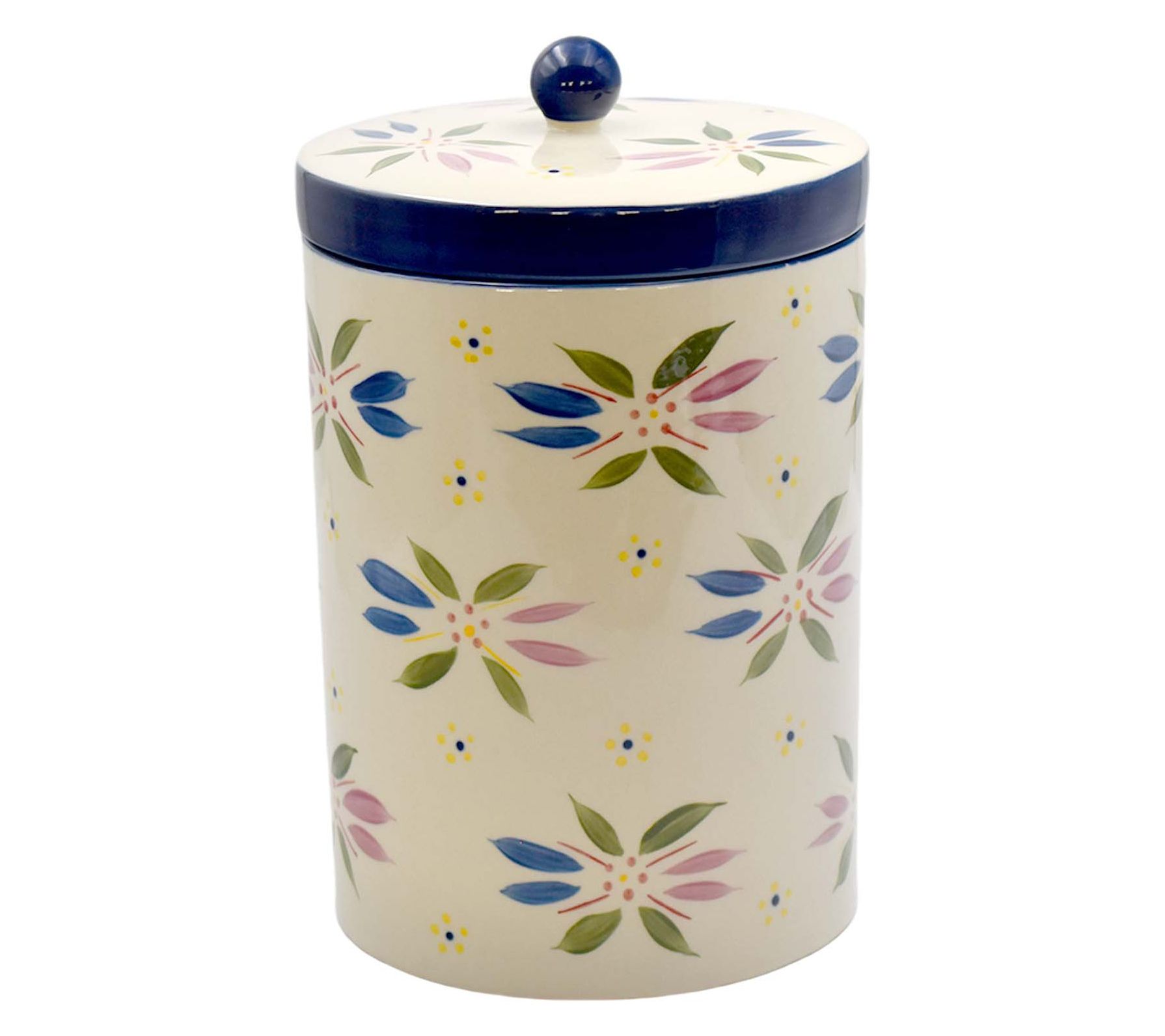 Temp-tations Old World 5-Quart Stoneware Lidded Canister