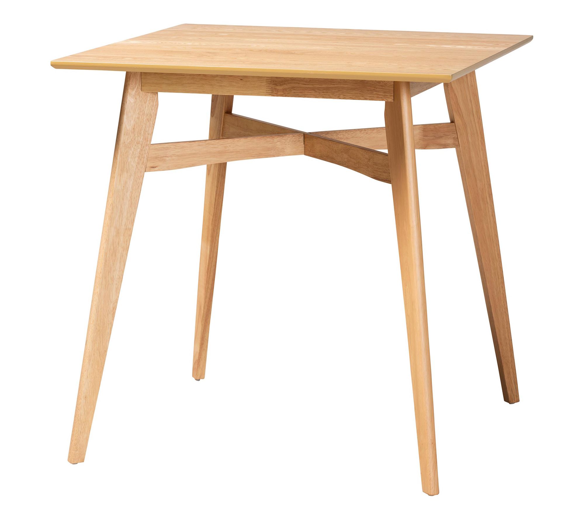 Baxton Studio Leena Wood Counter Height Pub Table