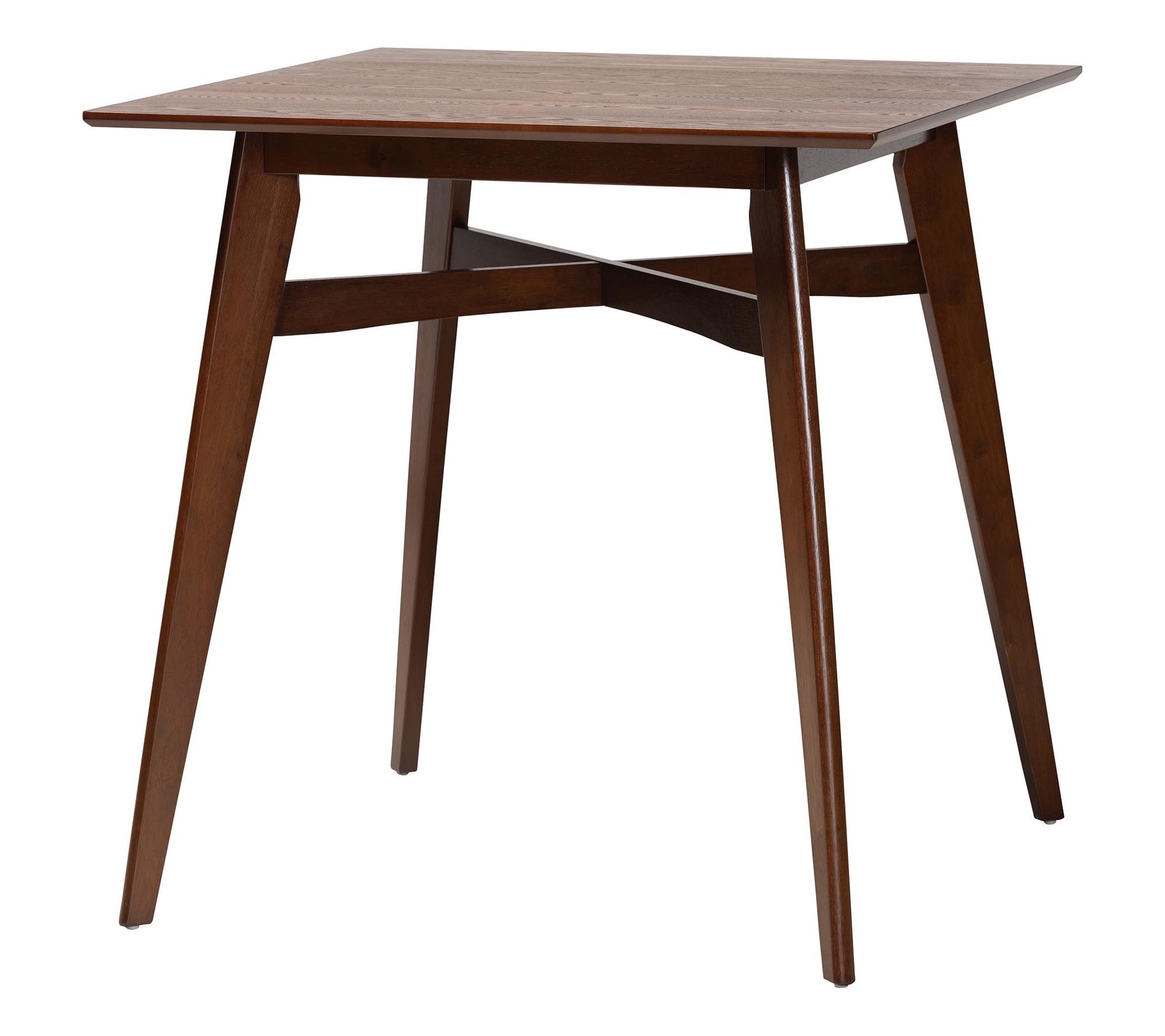 Baxton Studio Leena Wood Counter Height Pub Table