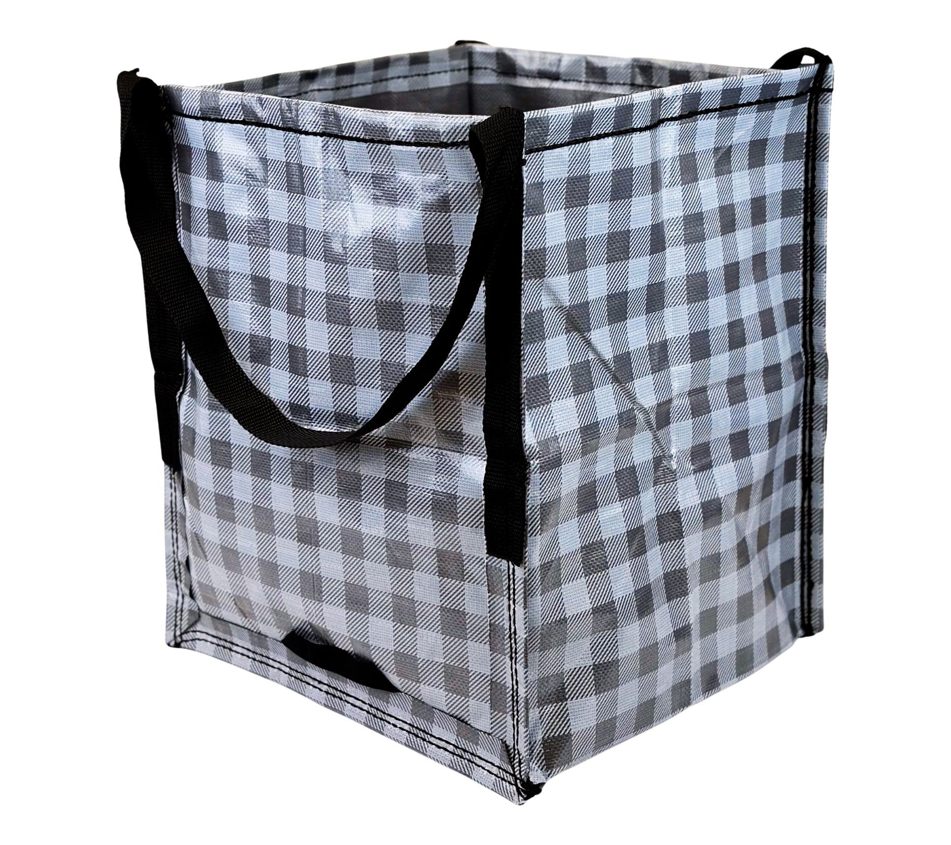 DuraSack Gingham 22-gallon Heavy Duty Home & Yard Tote