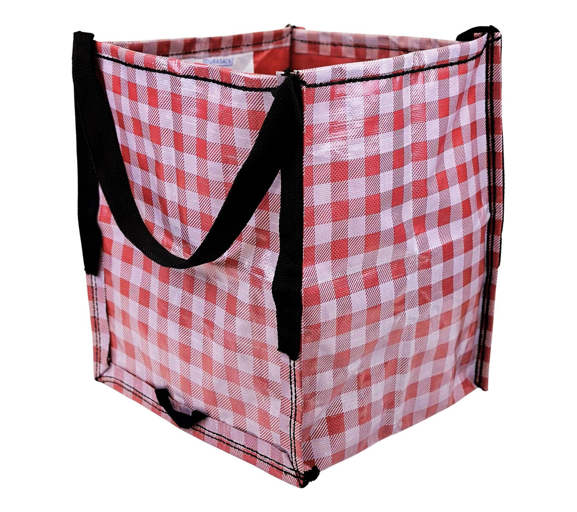 DuraSack Gingham 22-gallon Heavy Duty Home & Yard Tote