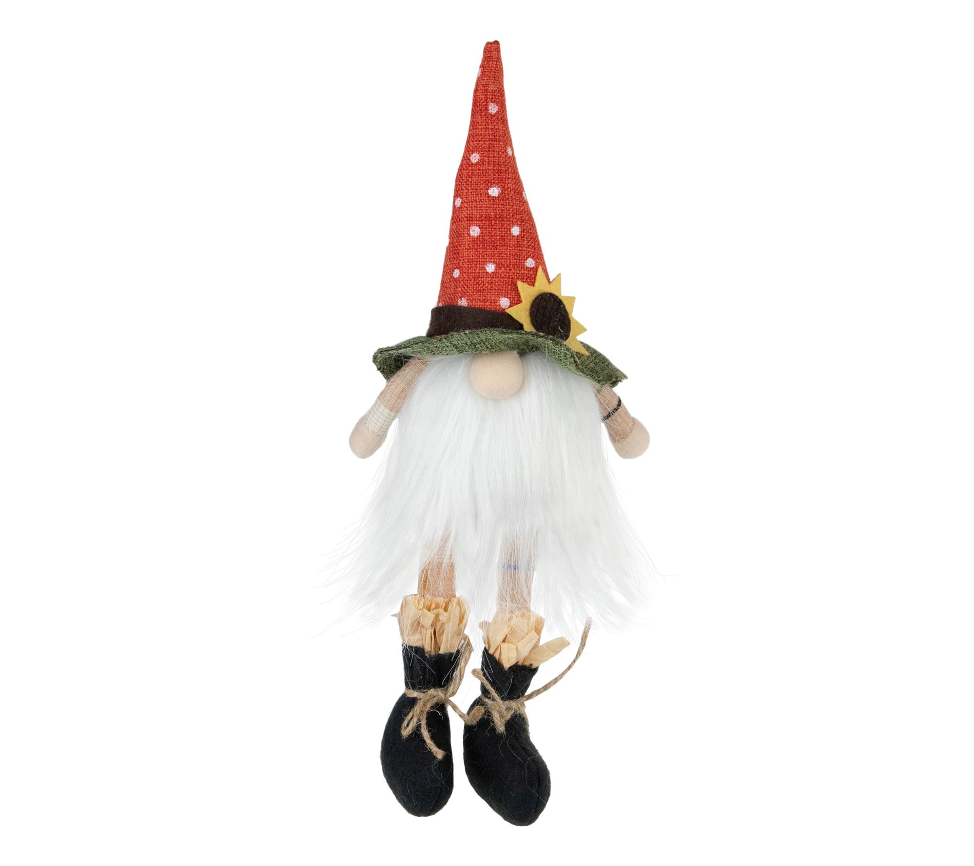 Northlight Sitting Sunflower Autumn Harvest Gnome 11"