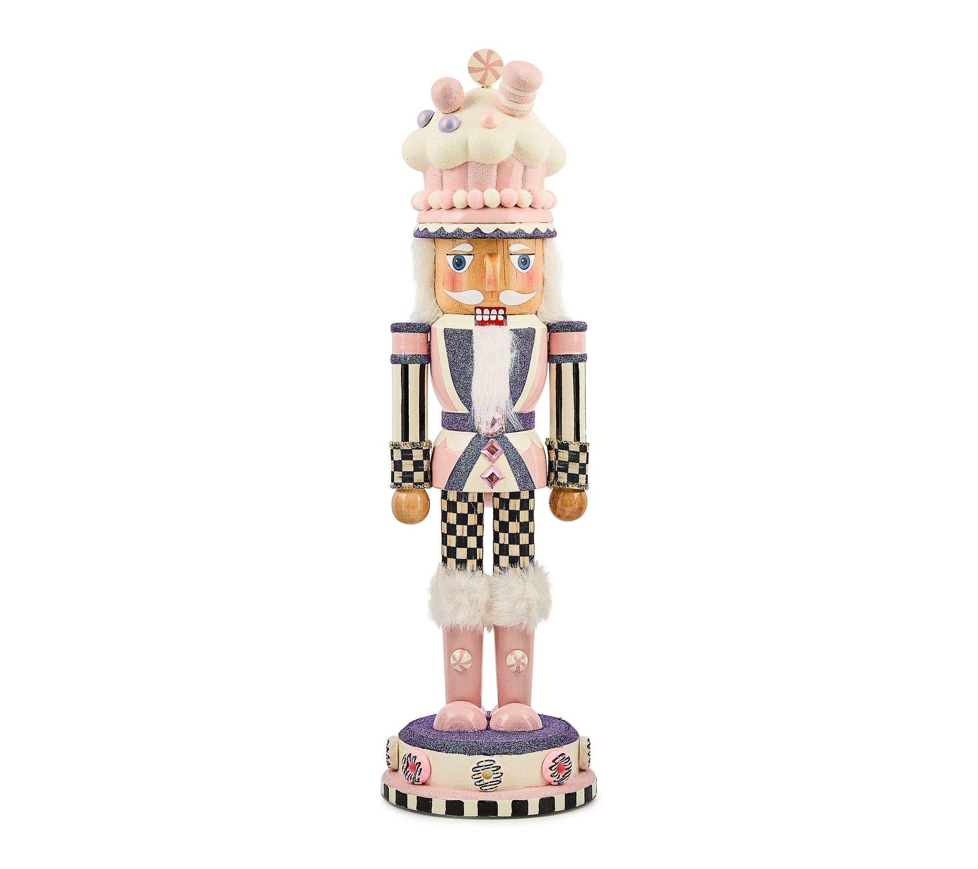 MacKenzie- Childs Rosy Sweets Nutcracker
