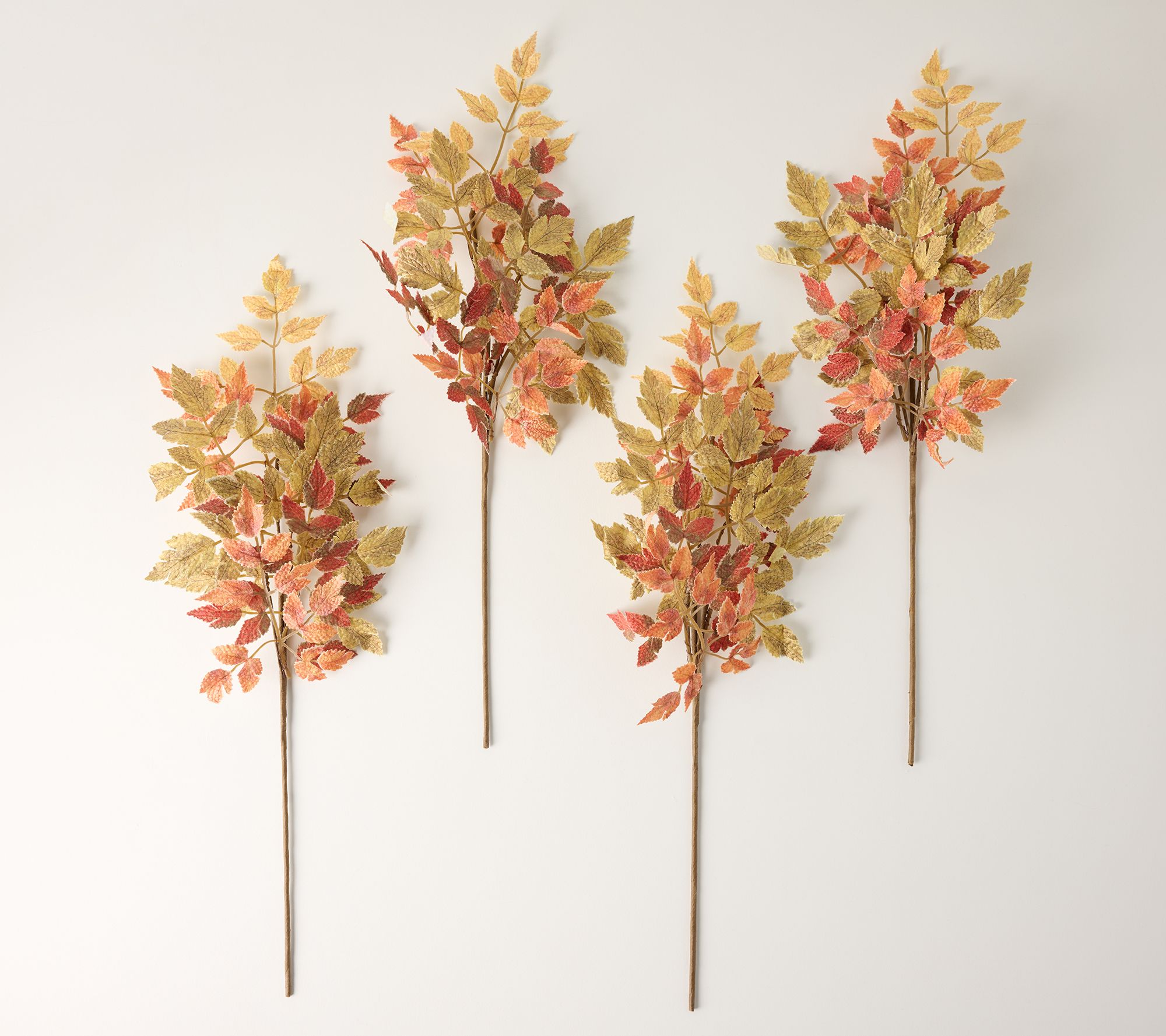 Set of 4 Harvest Leaf Stems by Valerie