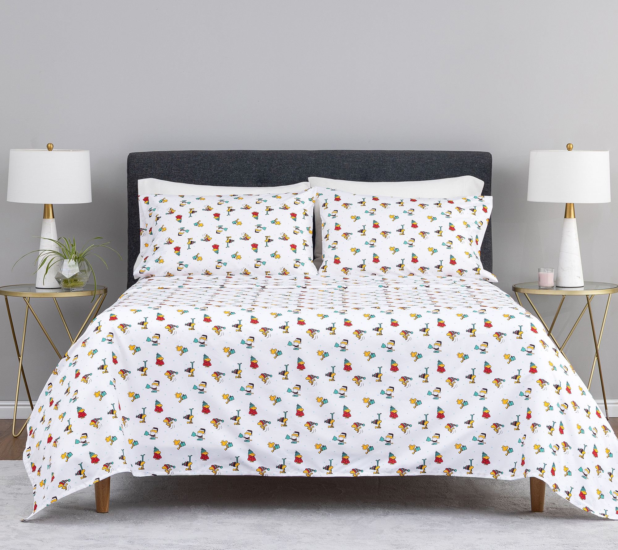 Berkshire Peanuts Holiday Sheet Set - Twin