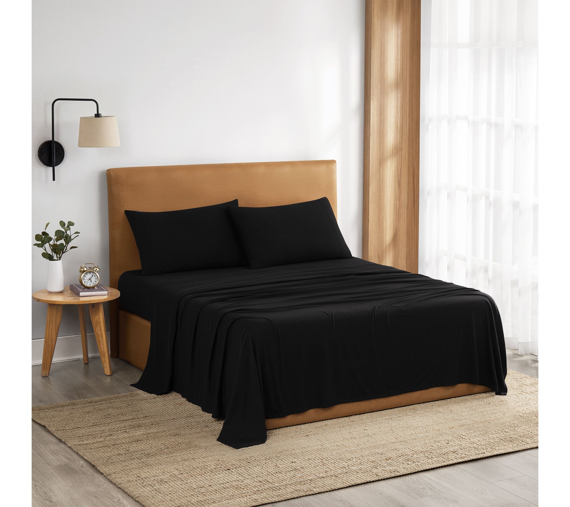Truly Soft Jersey Knit 4 Piece King Sheet Set