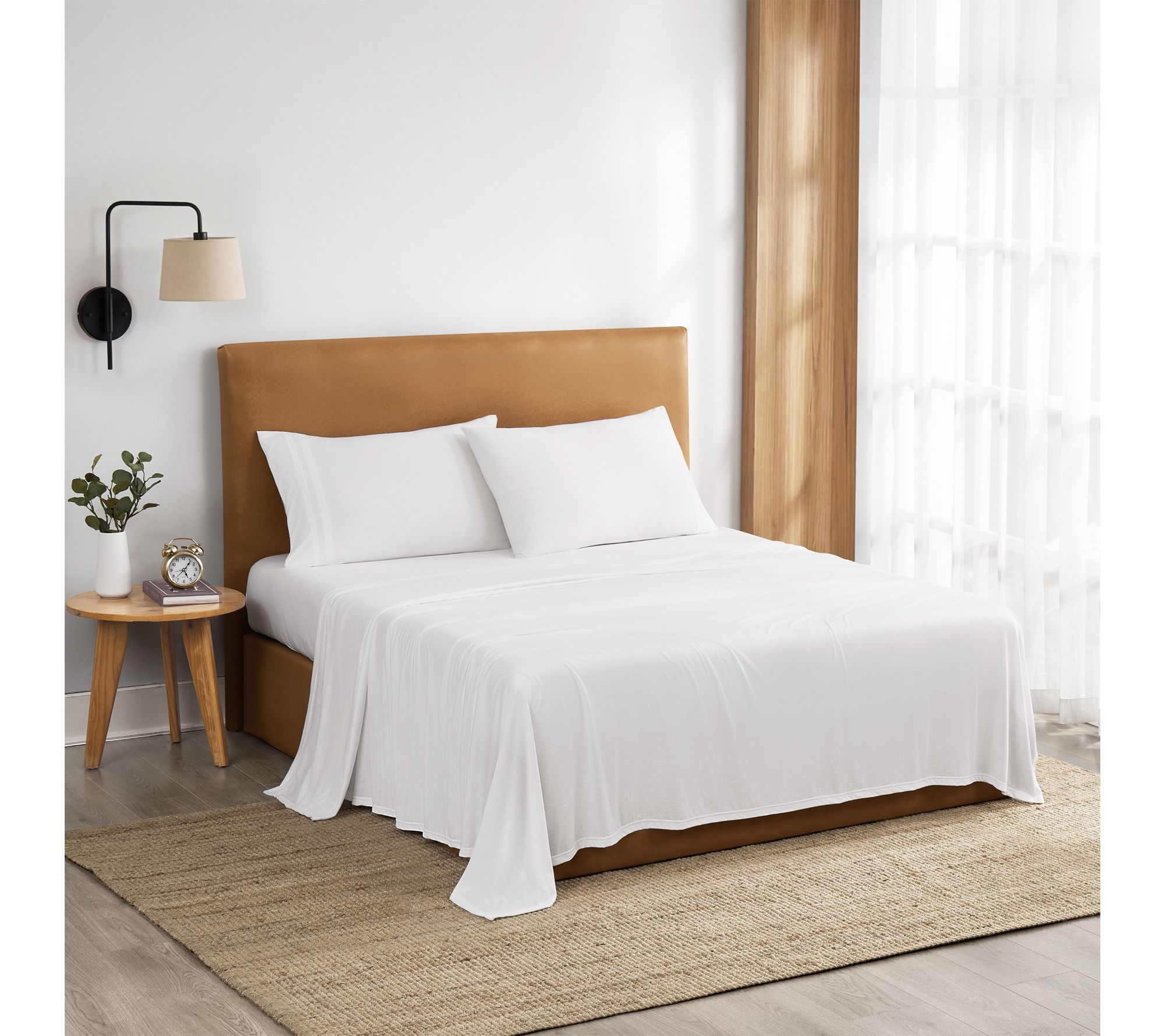 Truly Soft Jersey Knit 4 Piece King Sheet Set