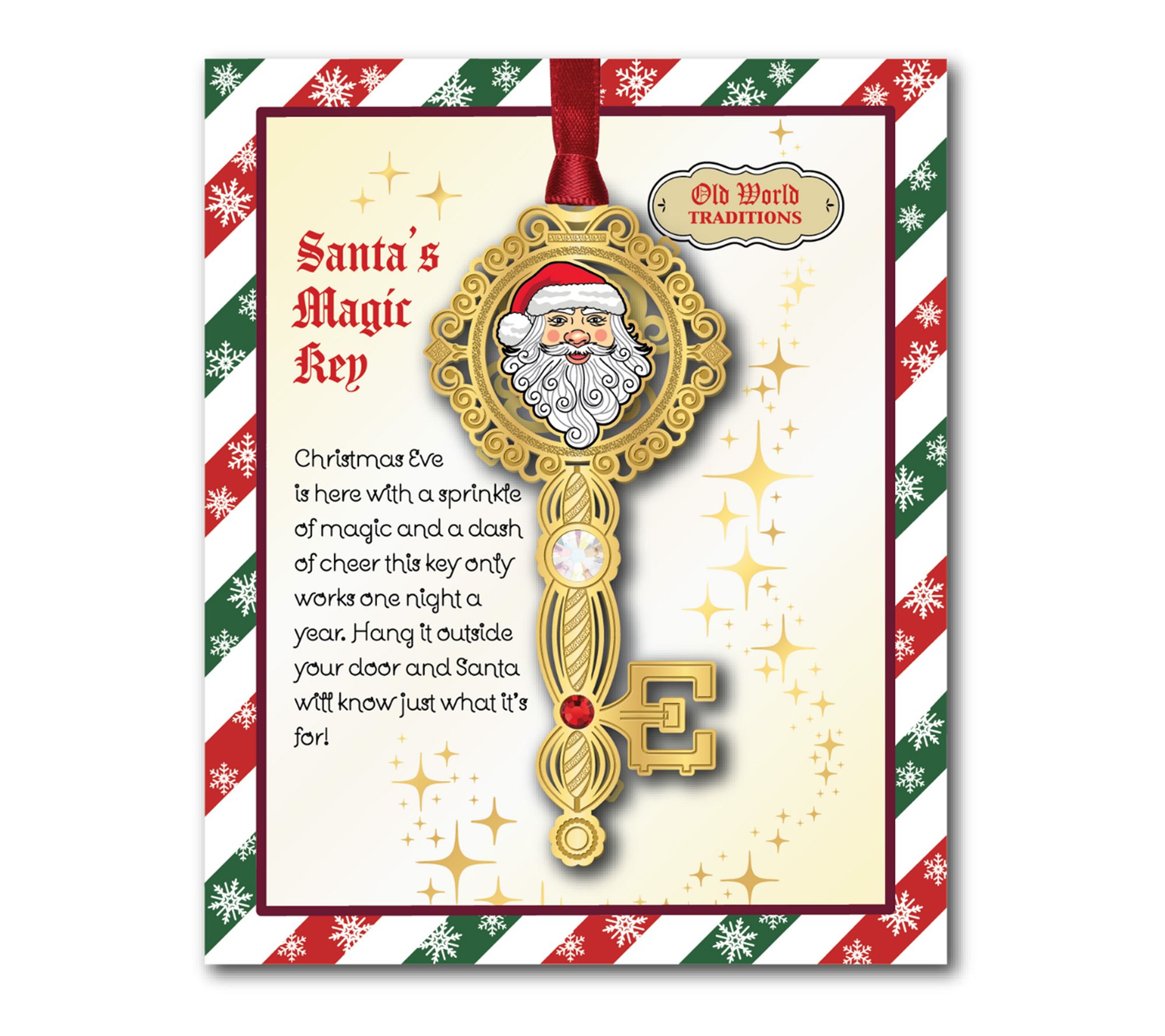 Beacon Designs Santa's Magic Key Ornament