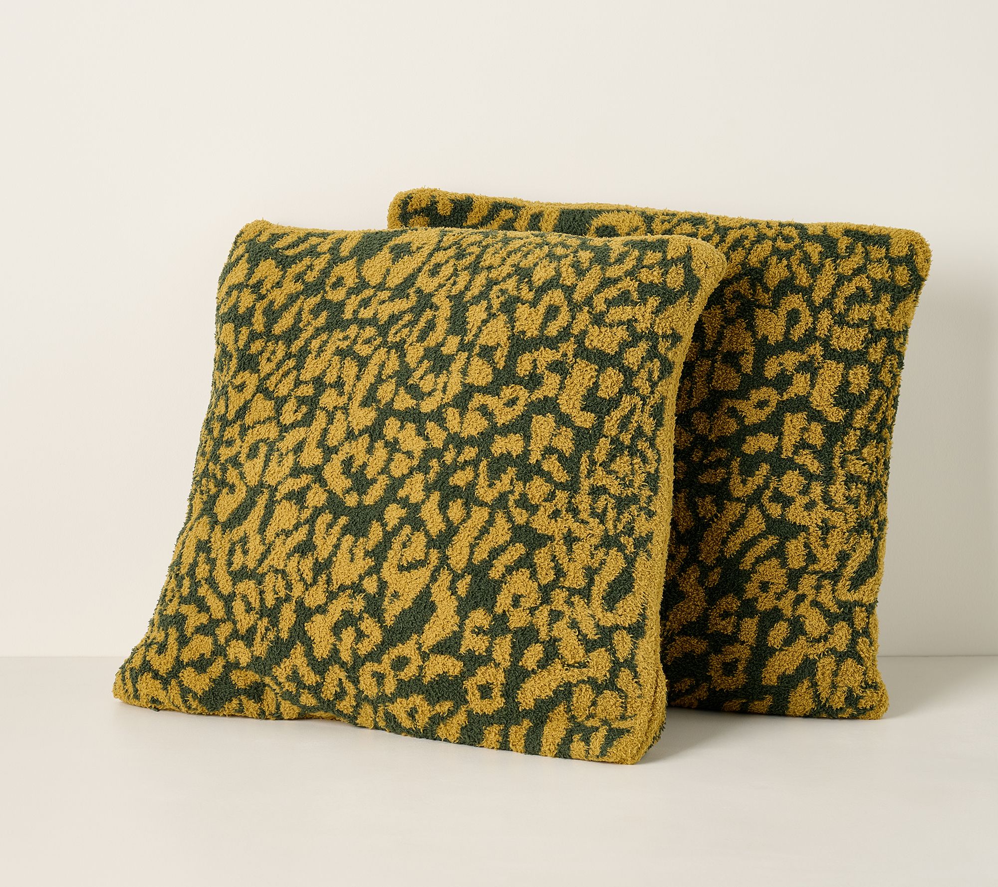 LOGO Home Set of 2 Animal Print Dec Pillows