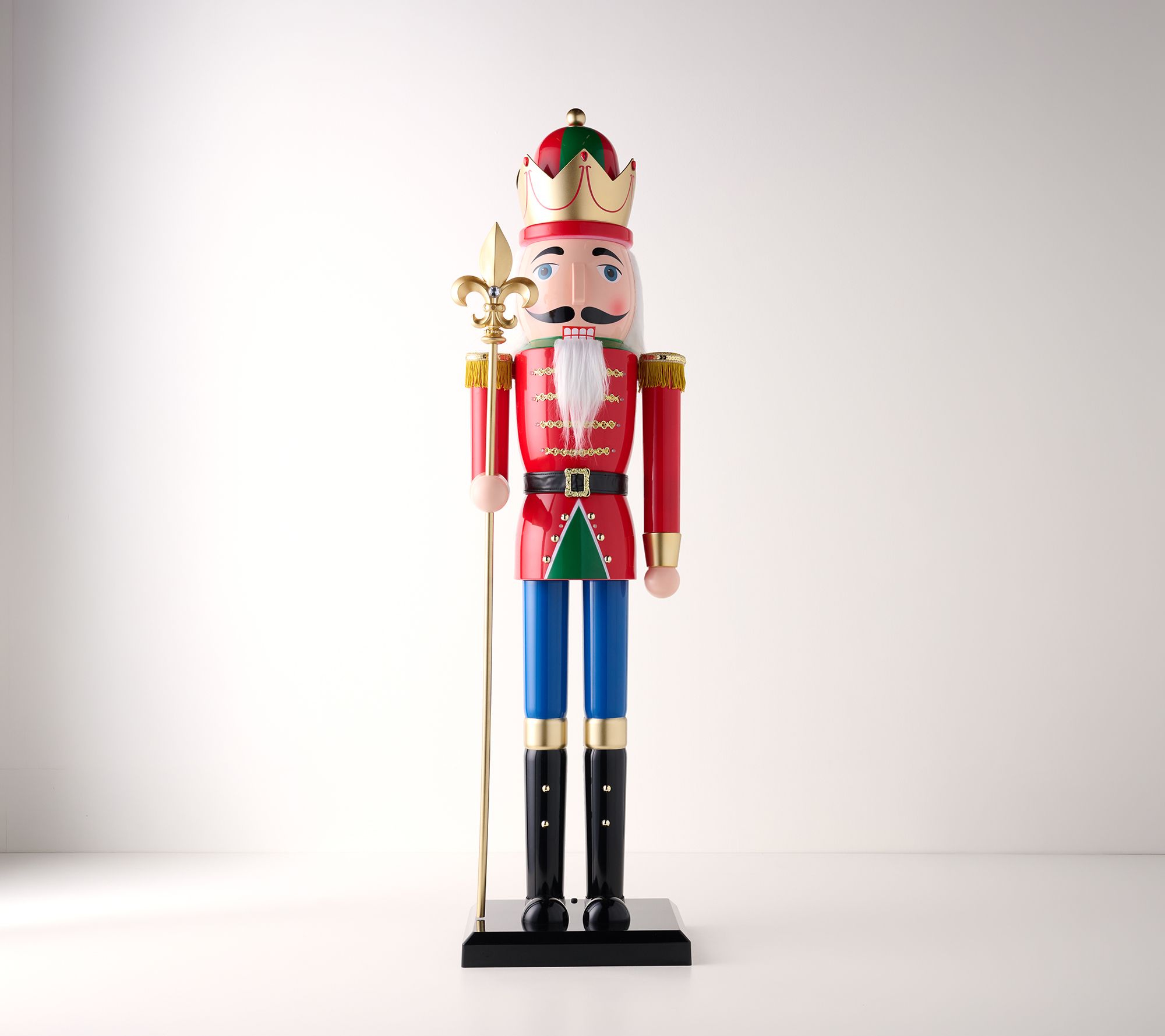 "As Is" Kringle Express 50" Oversized Holiday Nutcracker