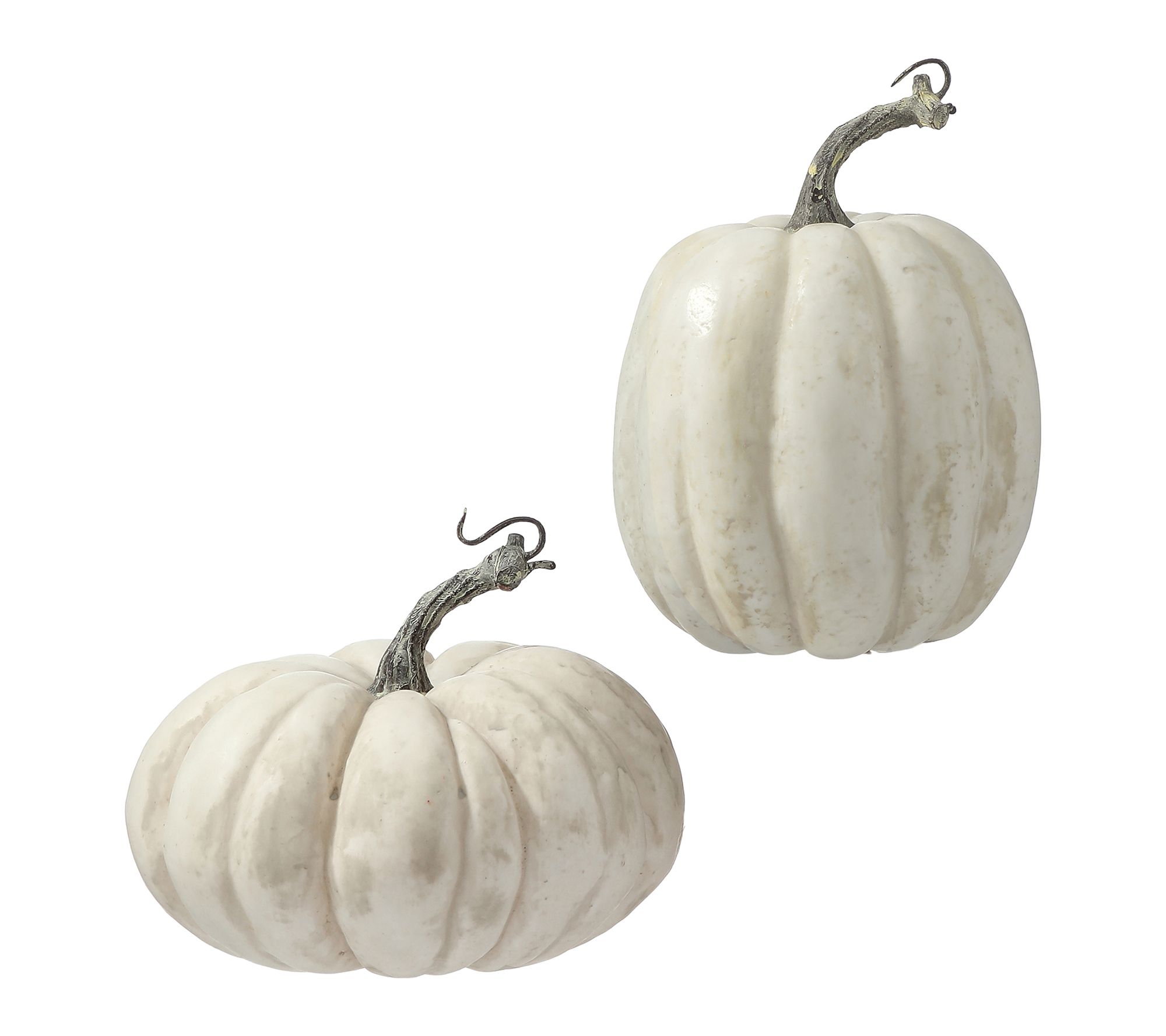 7" Vintage Farmstand Pumpkin Gourd Set of 2 by Valerie
