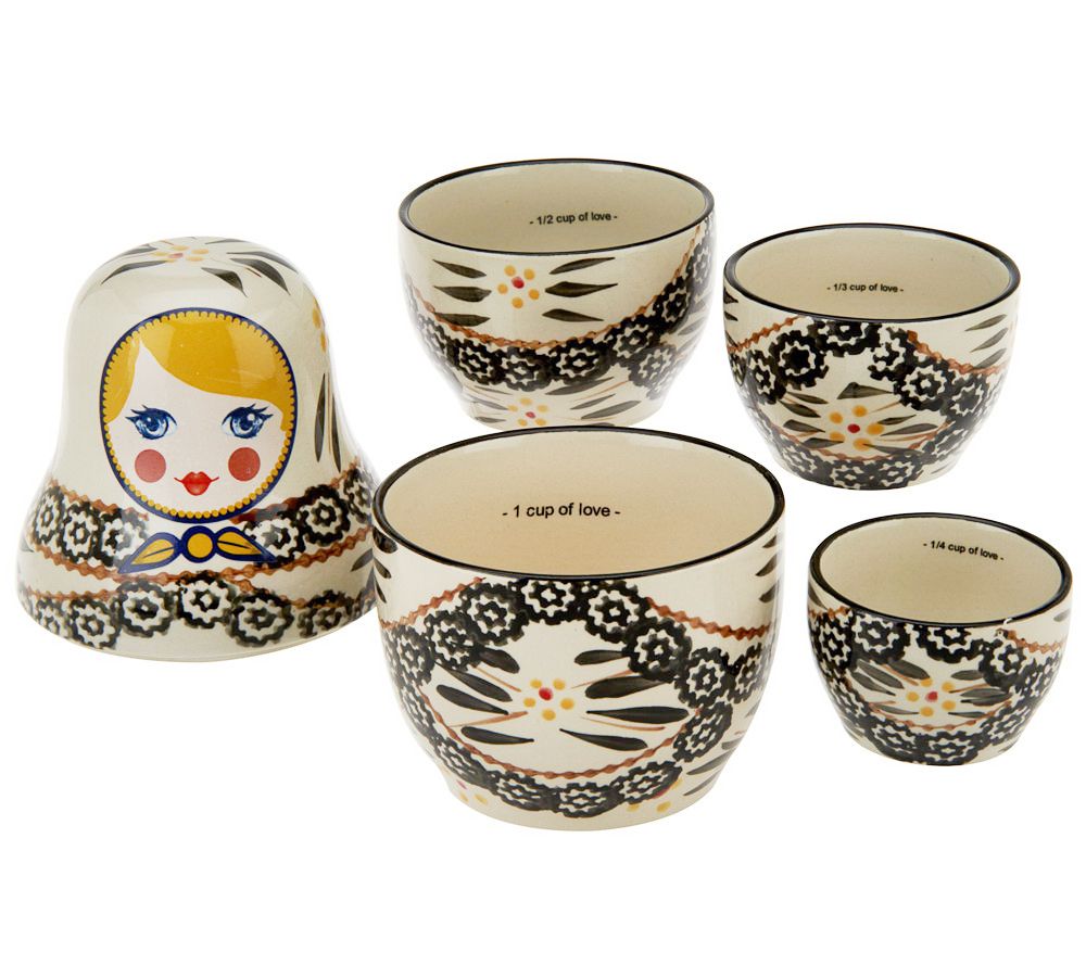 Temp-tations Old World Stacking Doll Measuring Cups - Page 1 — QVC.com