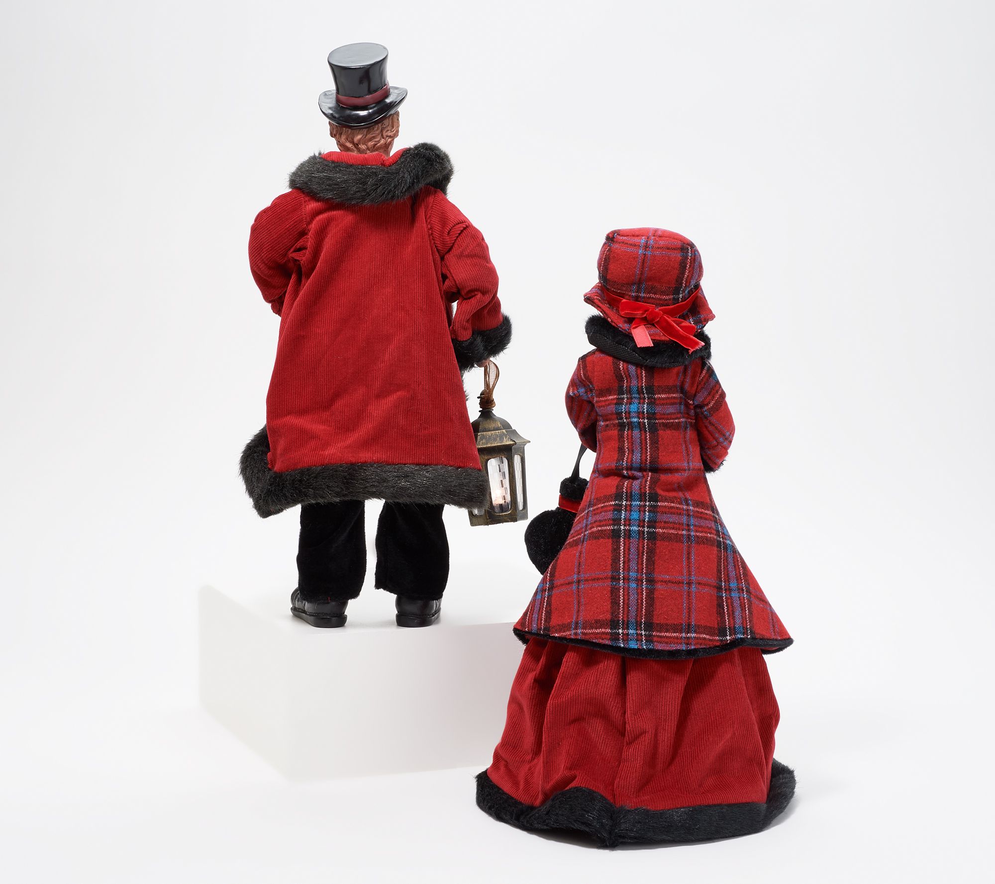 Set of 4 Dickens Family Holiday Carolers by Valerie