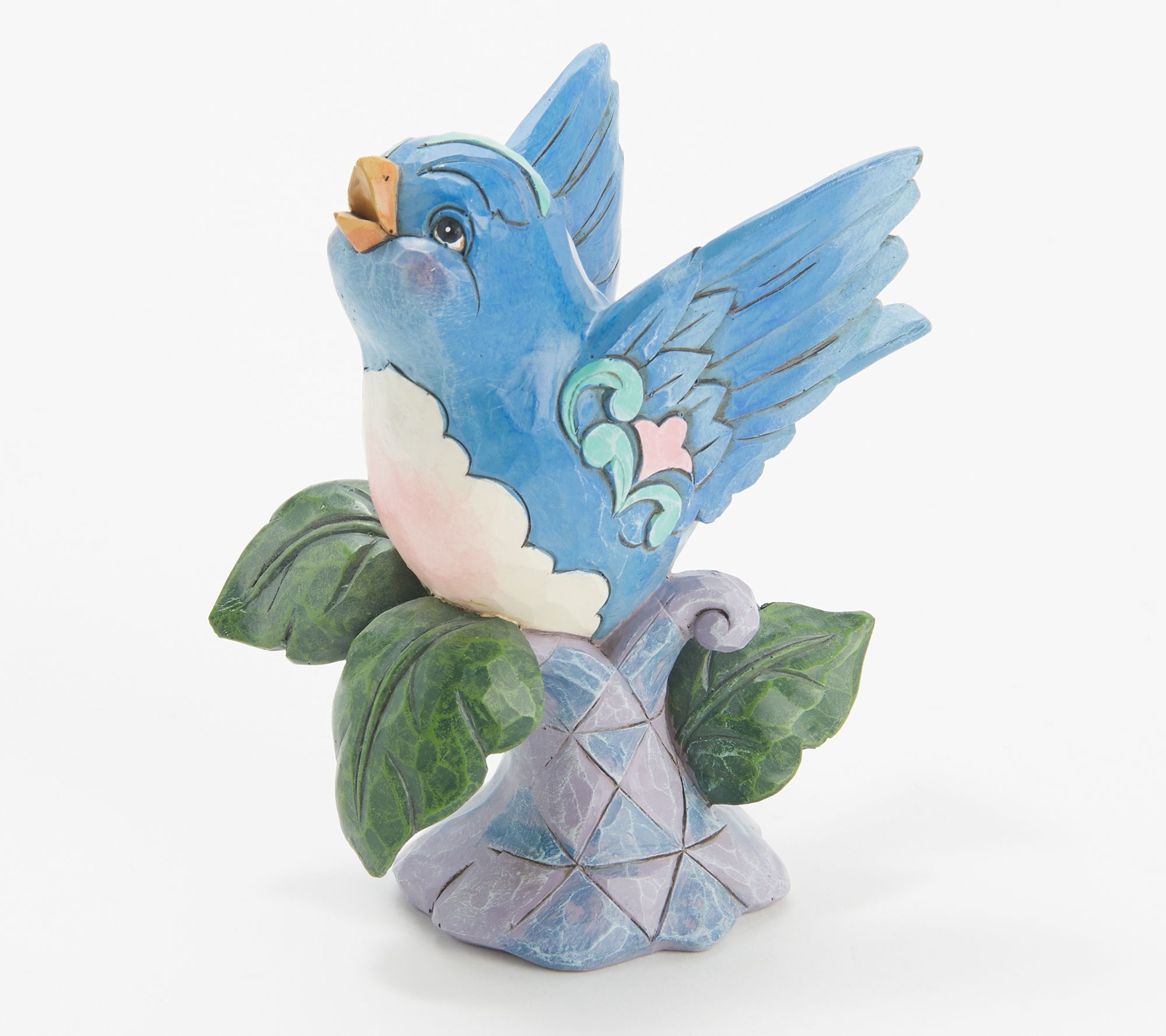 Jim Shore Heartwood Creek Bluebird Figurine - QVC.com