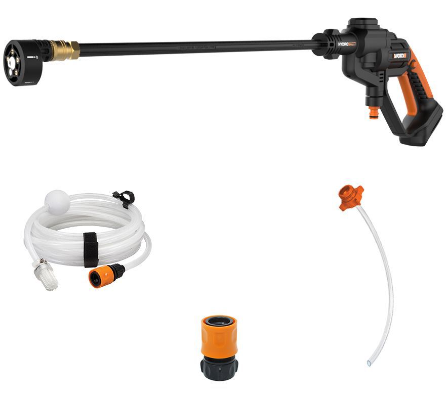 WORX Hydroshot Rotary Cleaning Brush, Quick Snap Connection - WA4042