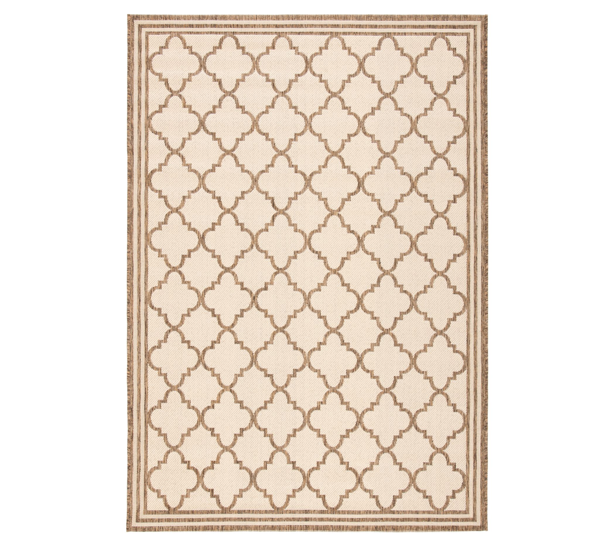 Beach House 121 Collection 5'3" x 7'6" Outdoor Rug by Valerie