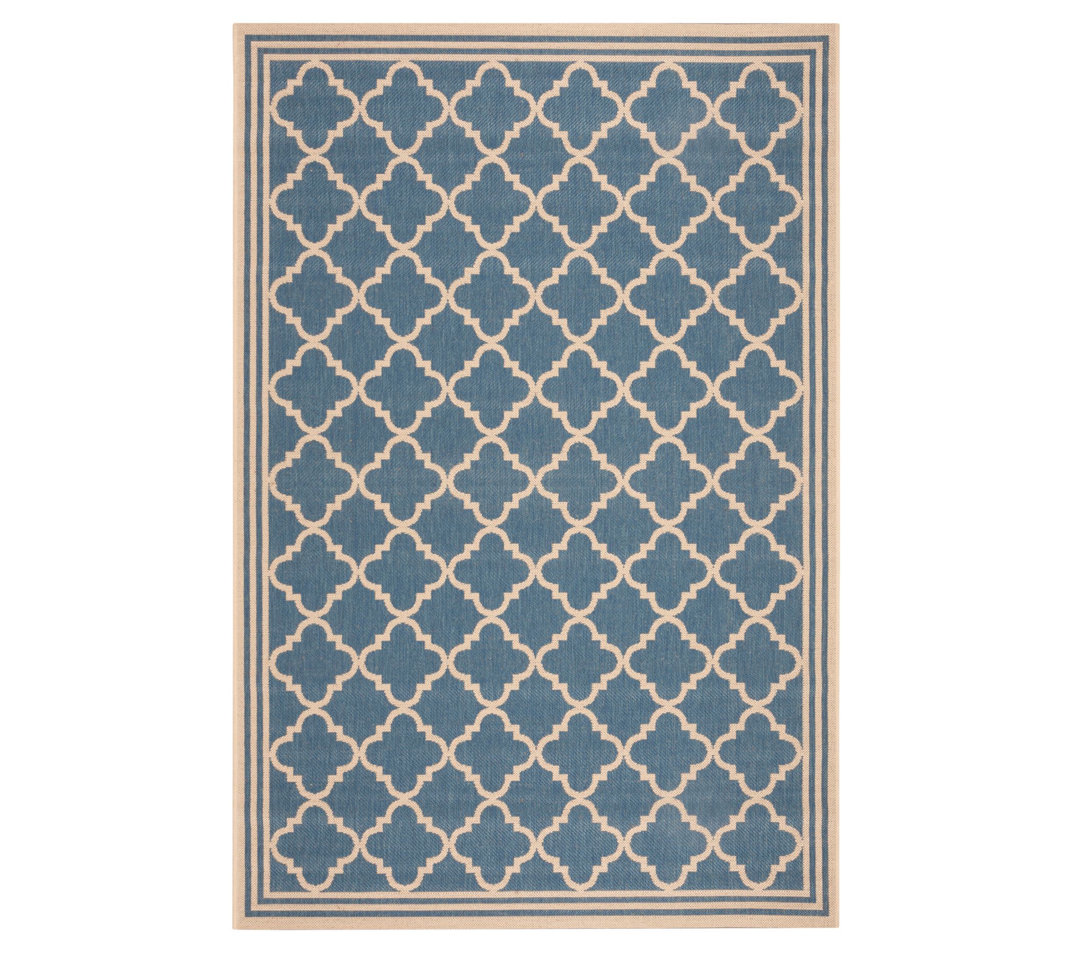 Beach House 121 Collection 5'3" x 7'6" Outdoor Rug by Valerie