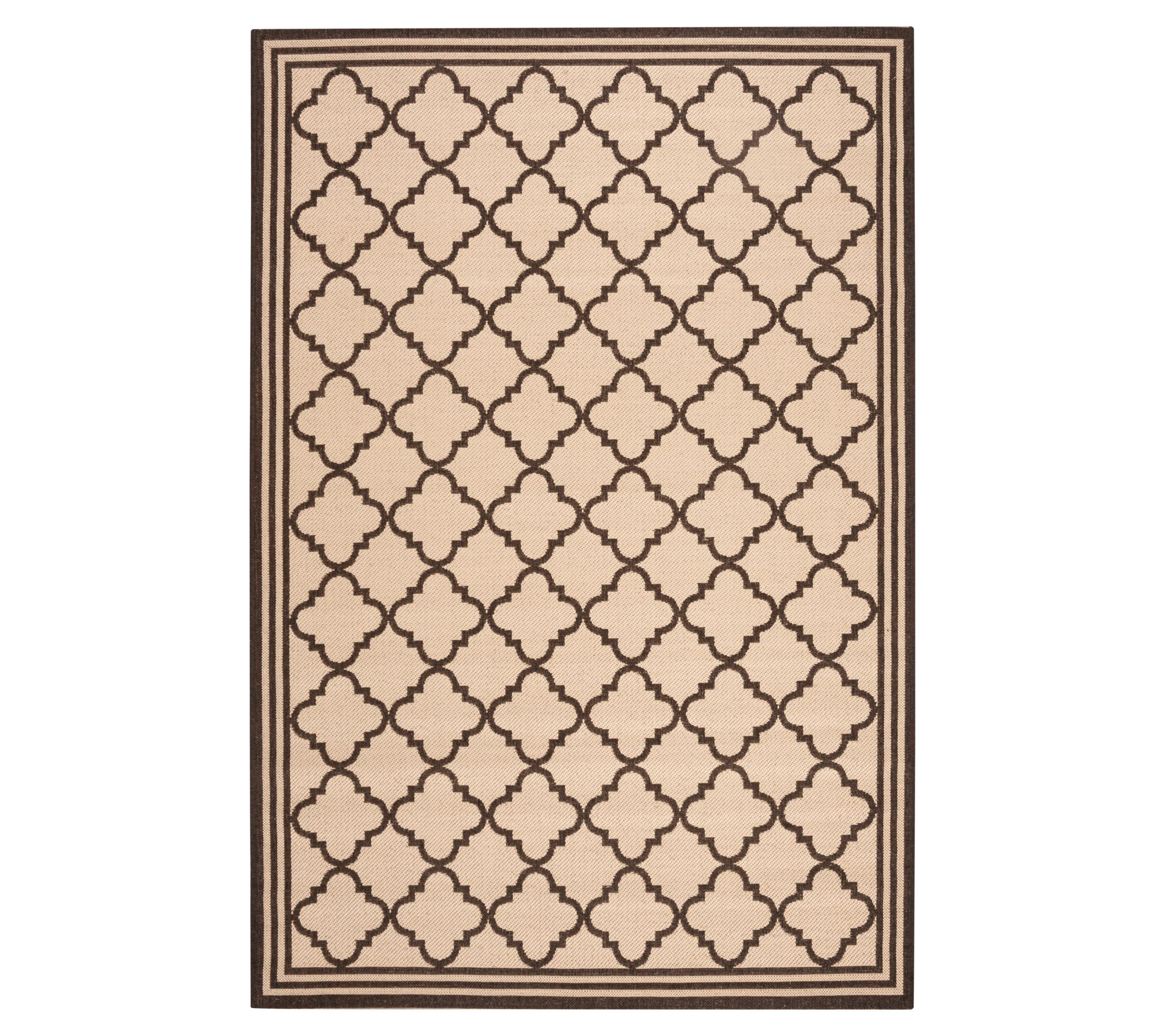 Beach House 121 Collection 5'3" x 7'6" Outdoor Rug by Valerie