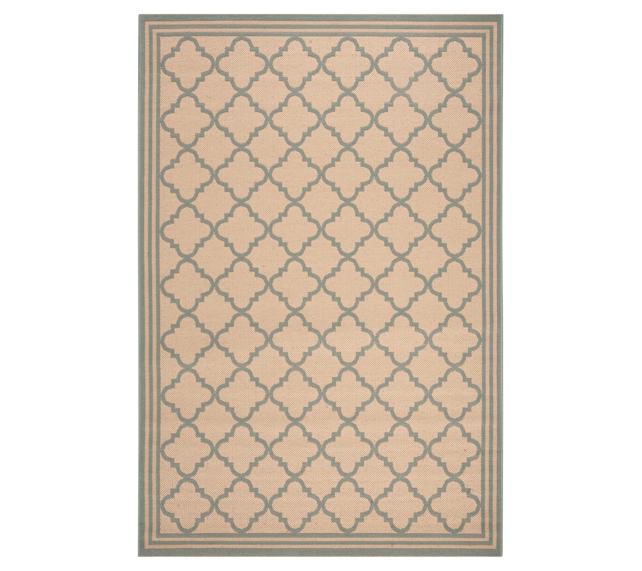 Beach House 121 Collection 5'3" x 7'6" Outdoor Rug by Valerie