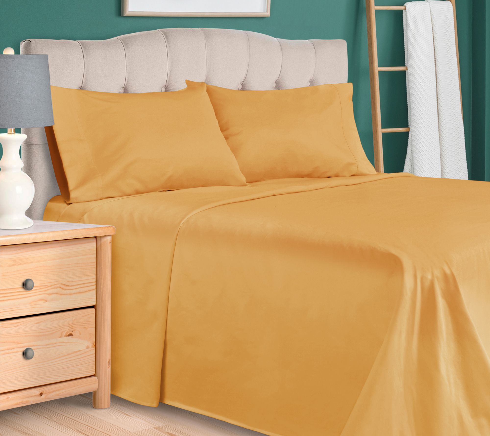 Superior 300 TC Egyptian Cotton Sheets Set, Spl it King