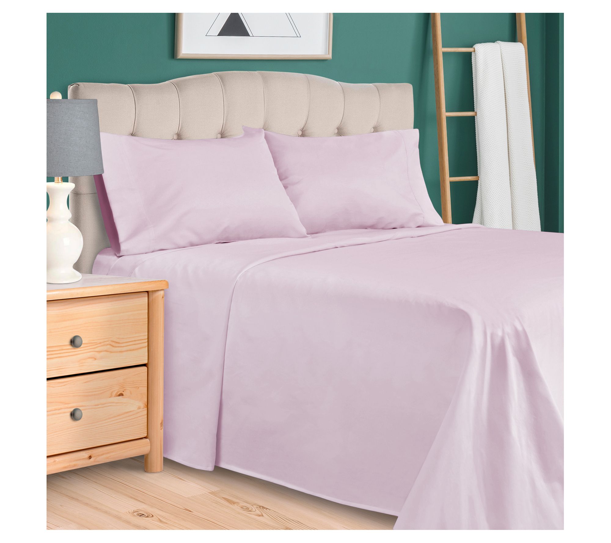 Superior 300 TC Egyptian Cotton Sheets Set, Split King