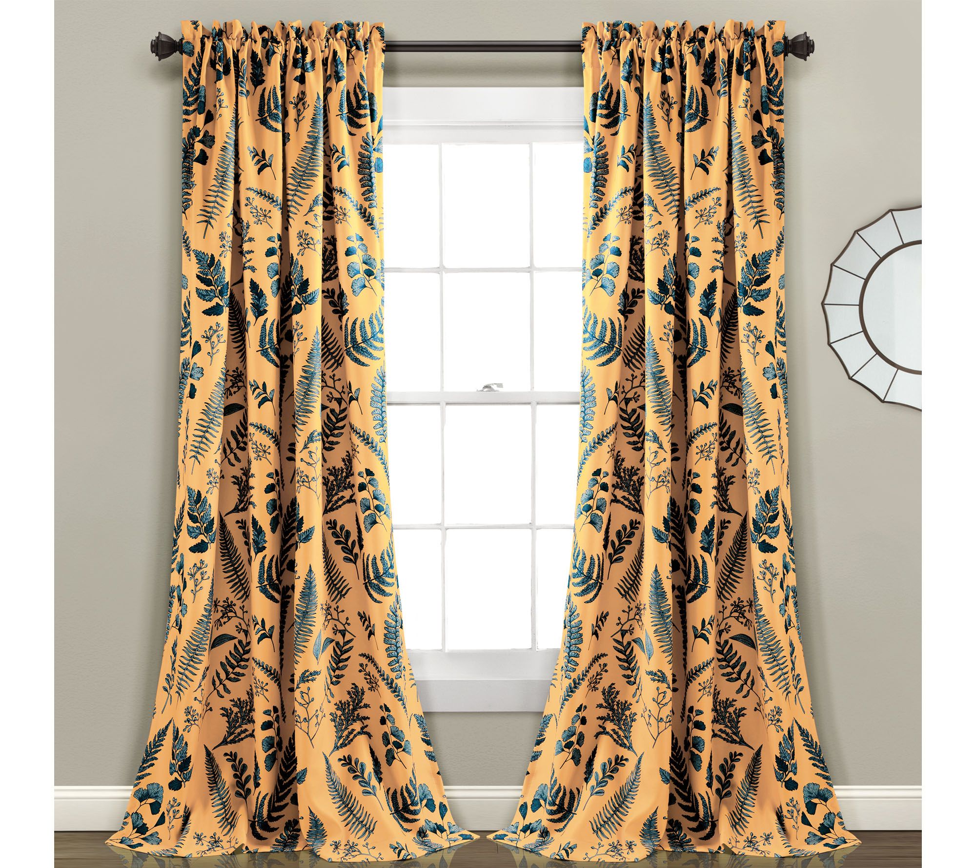 Devonia Room Darkening 52"x95" Window Panel SetBy Lush Decor