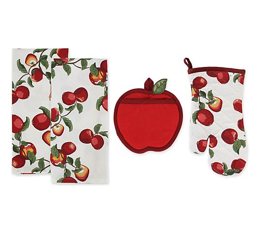 Design Imports Apple Orchard Kitchen - Set of 4