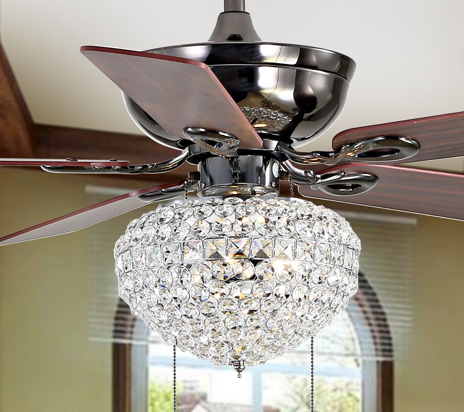 Korla Ceiling Light Fan by Safavieh