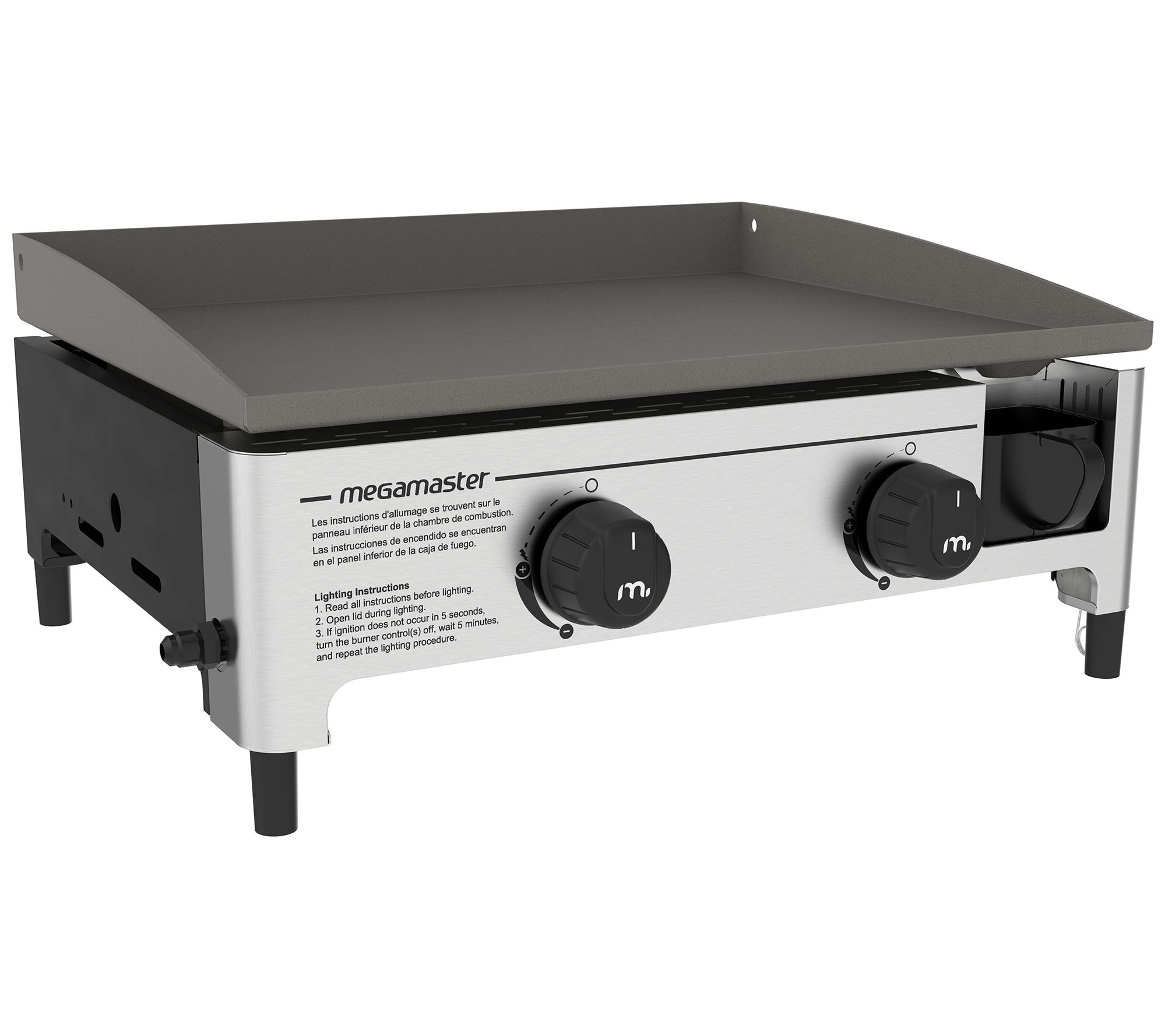Megamaster 2 Burner Tabletop Griddle