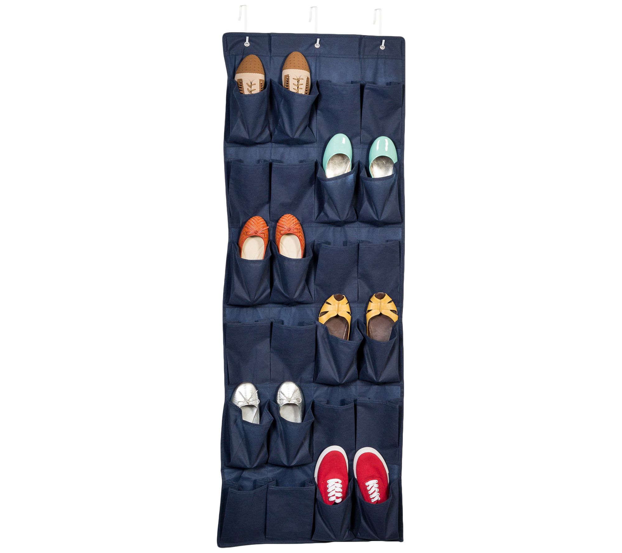 HoneyCanDo 24Pocket OverTheDoor Shoe Organizer