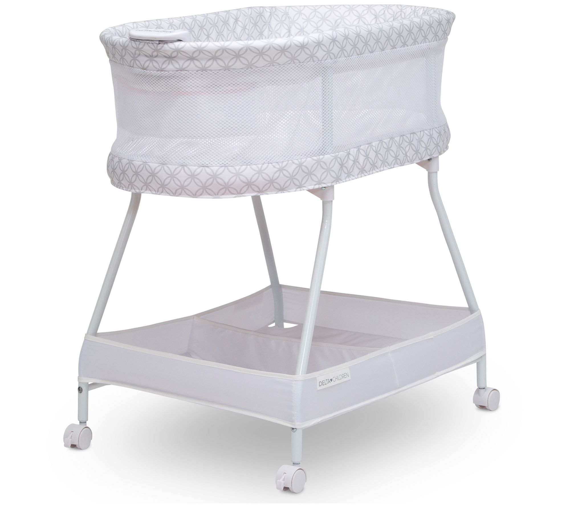 Delta Children Sweet Dreams Bassinet with Airflow Mesh