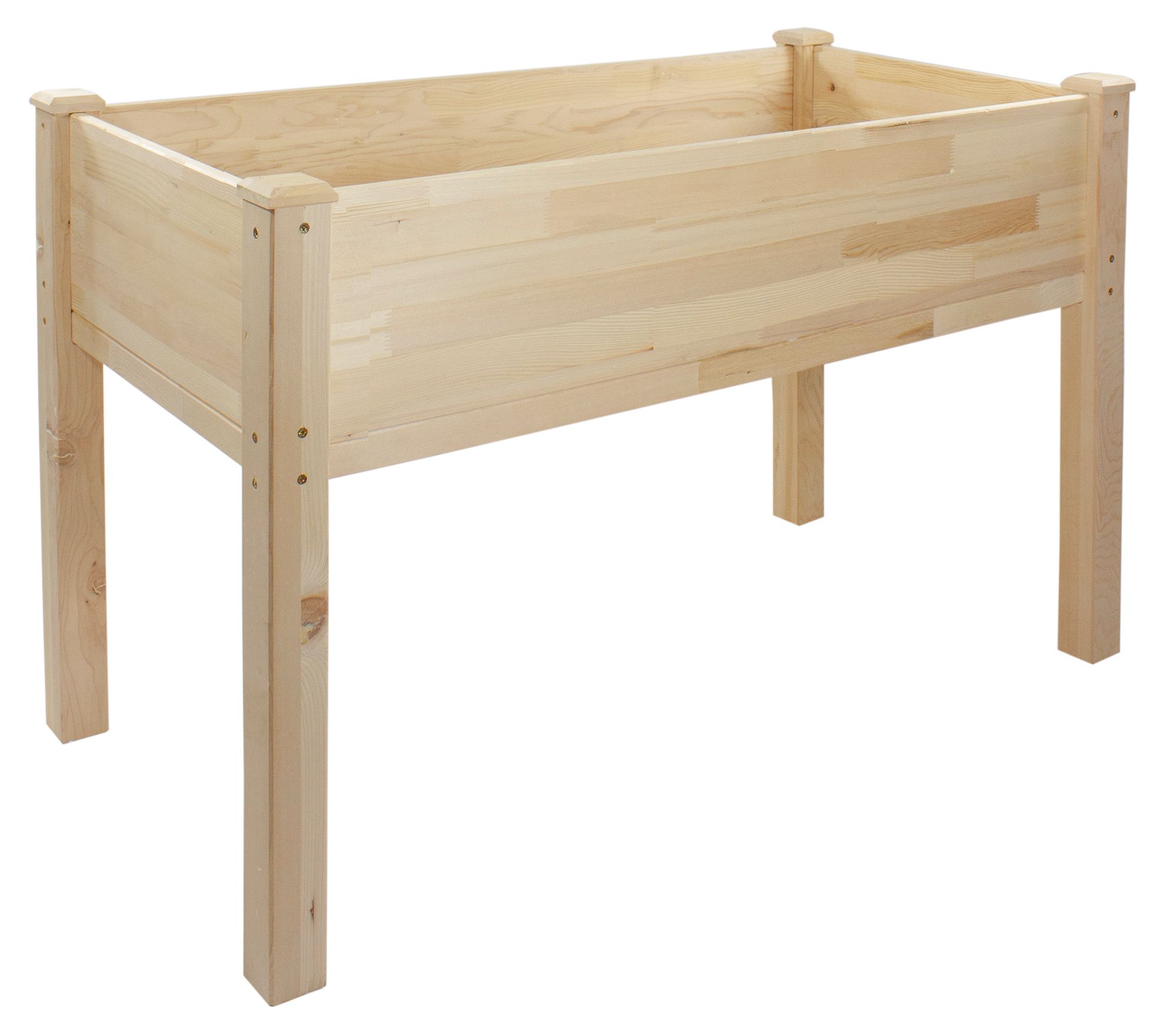 Northlight Wood Raised Garden Bed Planter Box