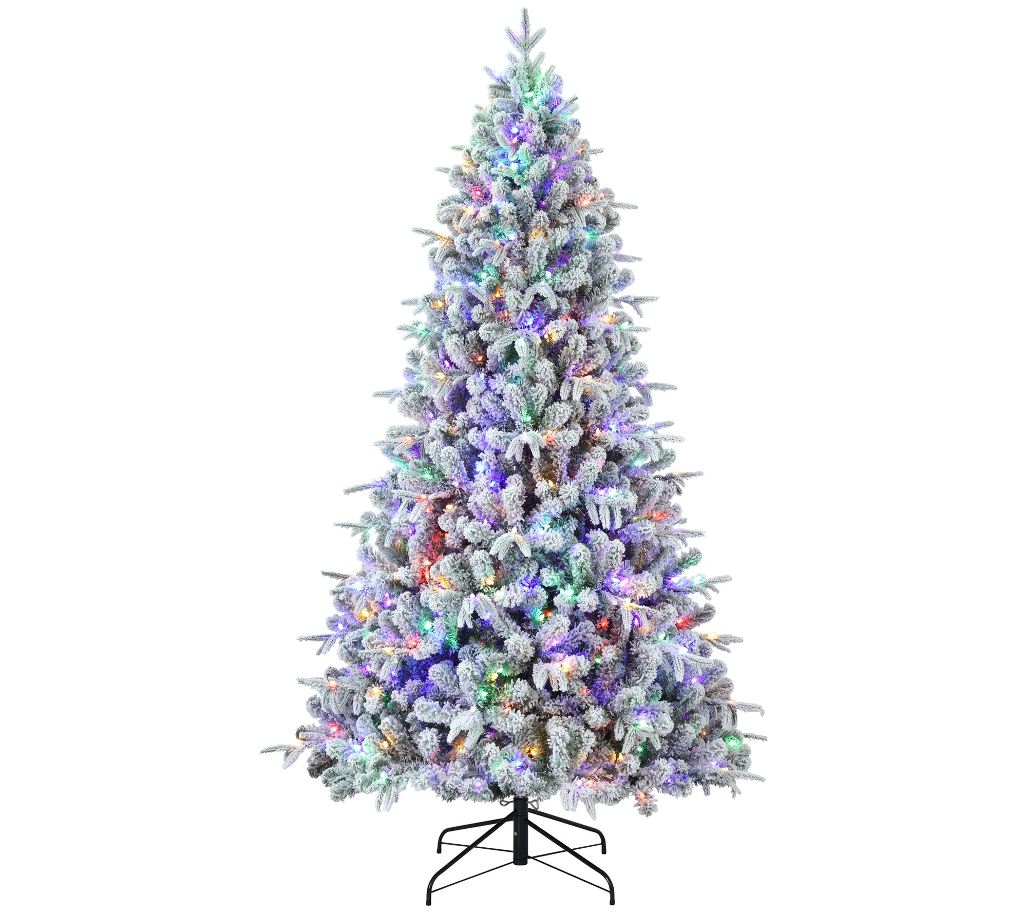 Haute Decor 7.5' Color-Changing Pre-Lit Churchill Fir Tree