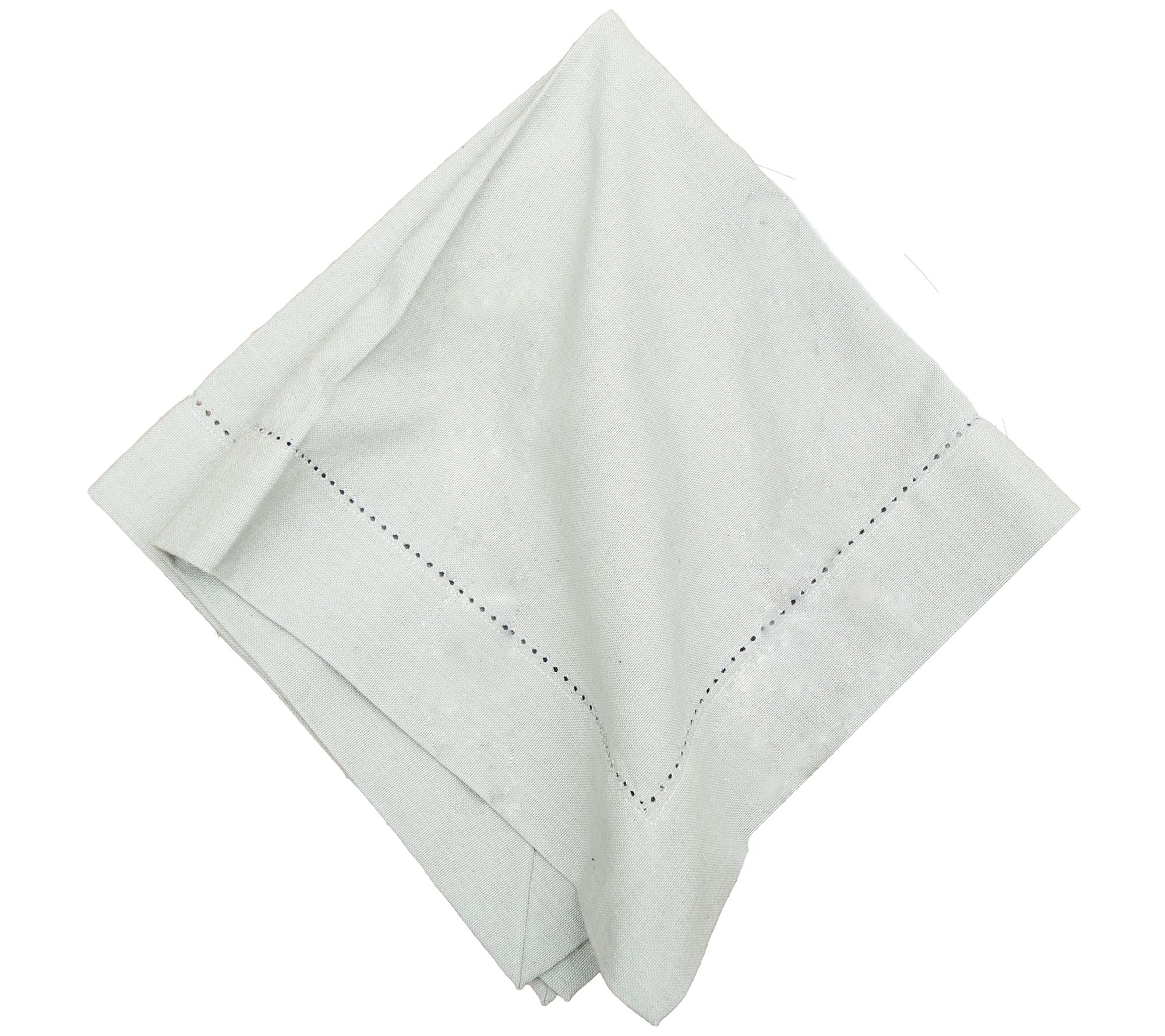 Hemstitch Solid Napkin, Set of 6 by Valerie