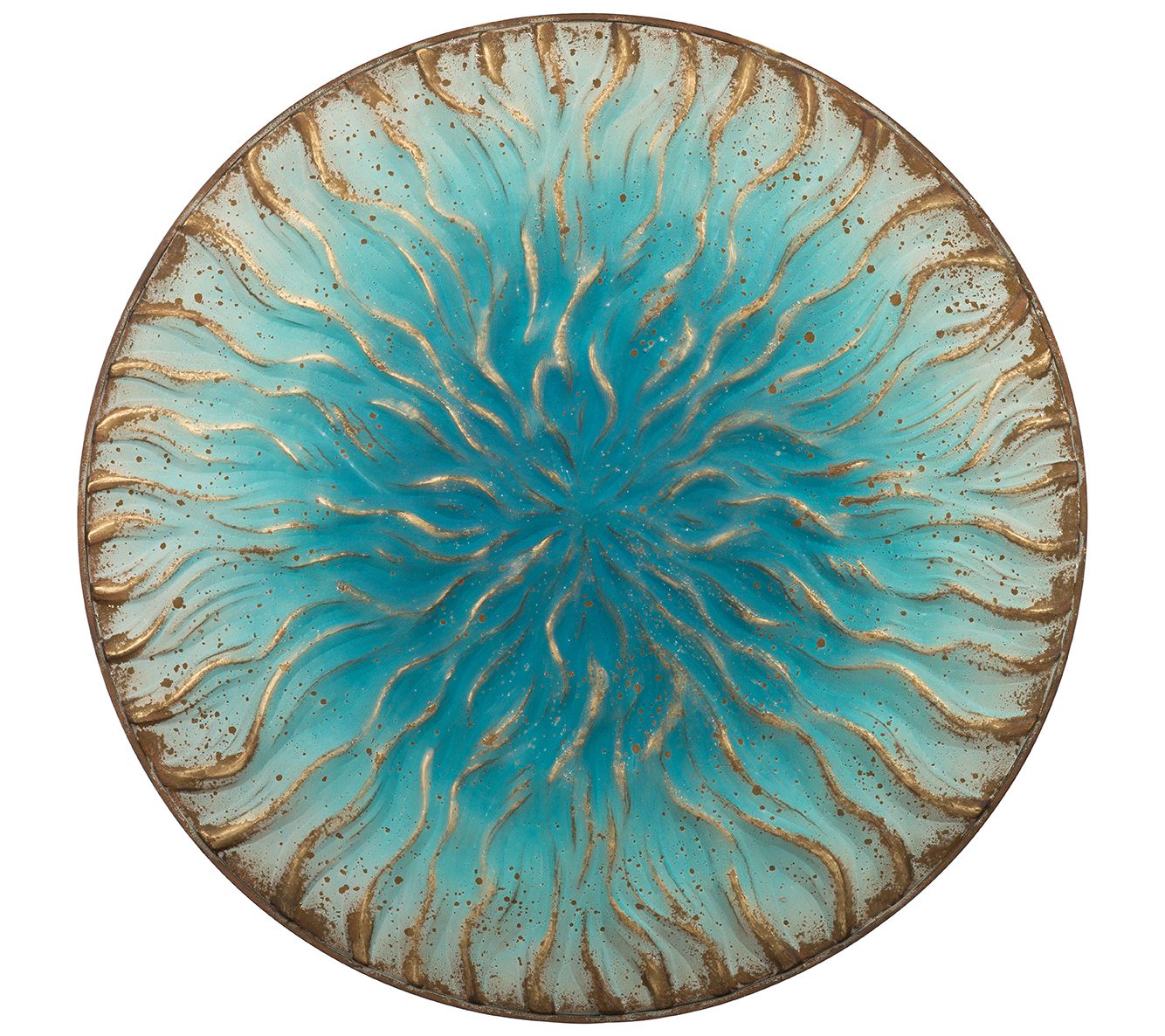 Regal Art & Gift Blue Wave Wall Decor 36"