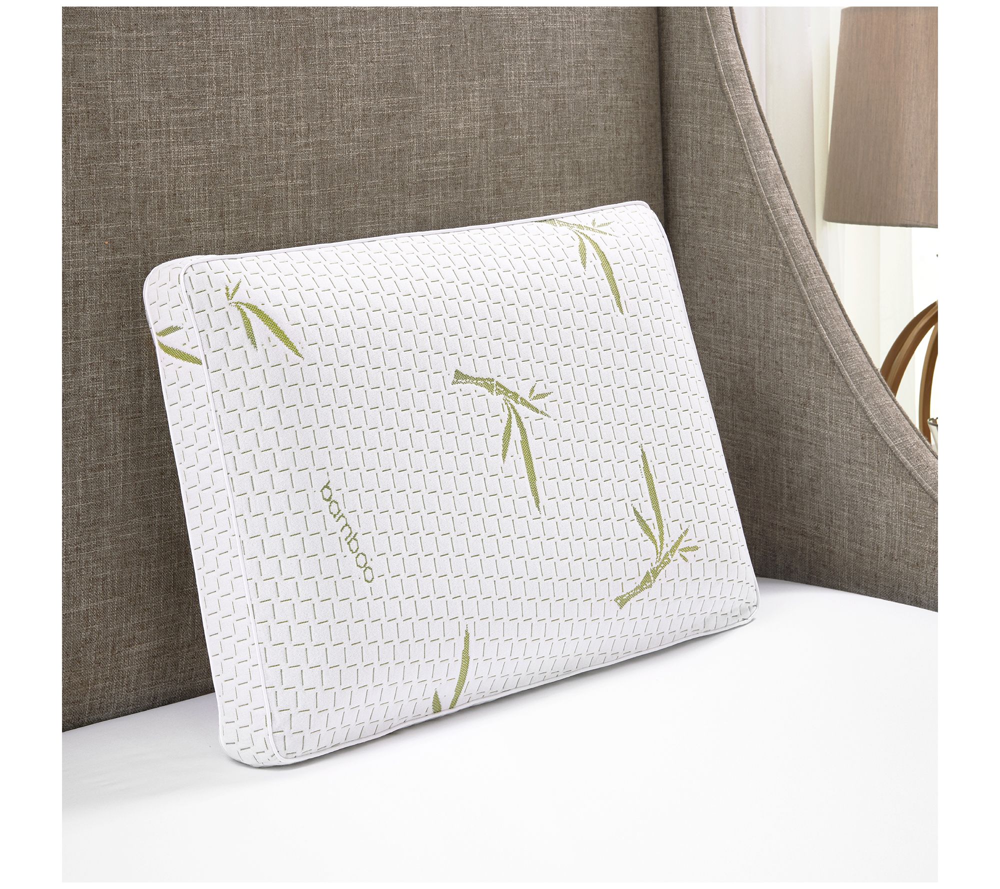 Bamboo pillow qvc hotsell