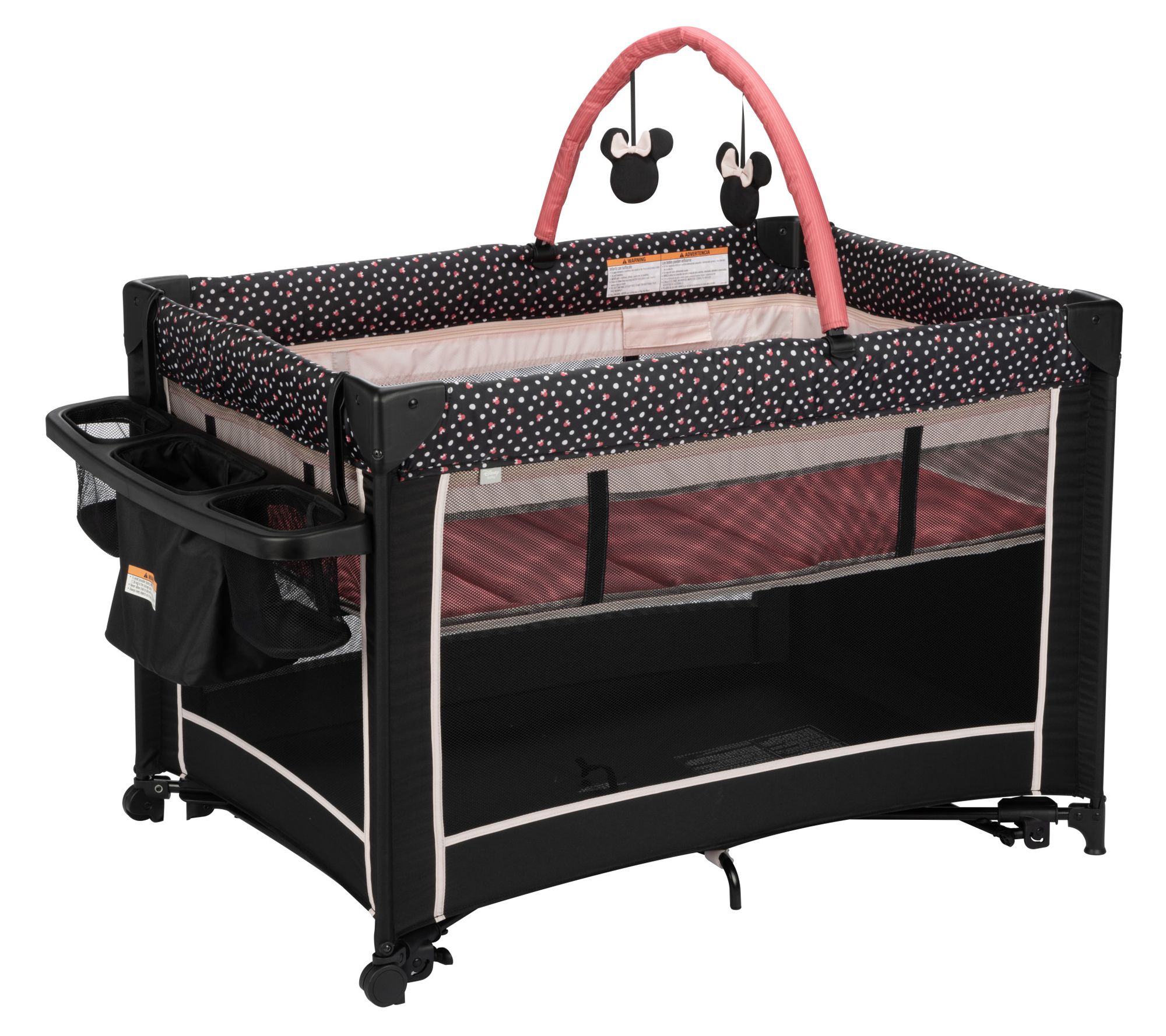 Disney Baby Minnie 2-in-1 Play Yard with Bassin t