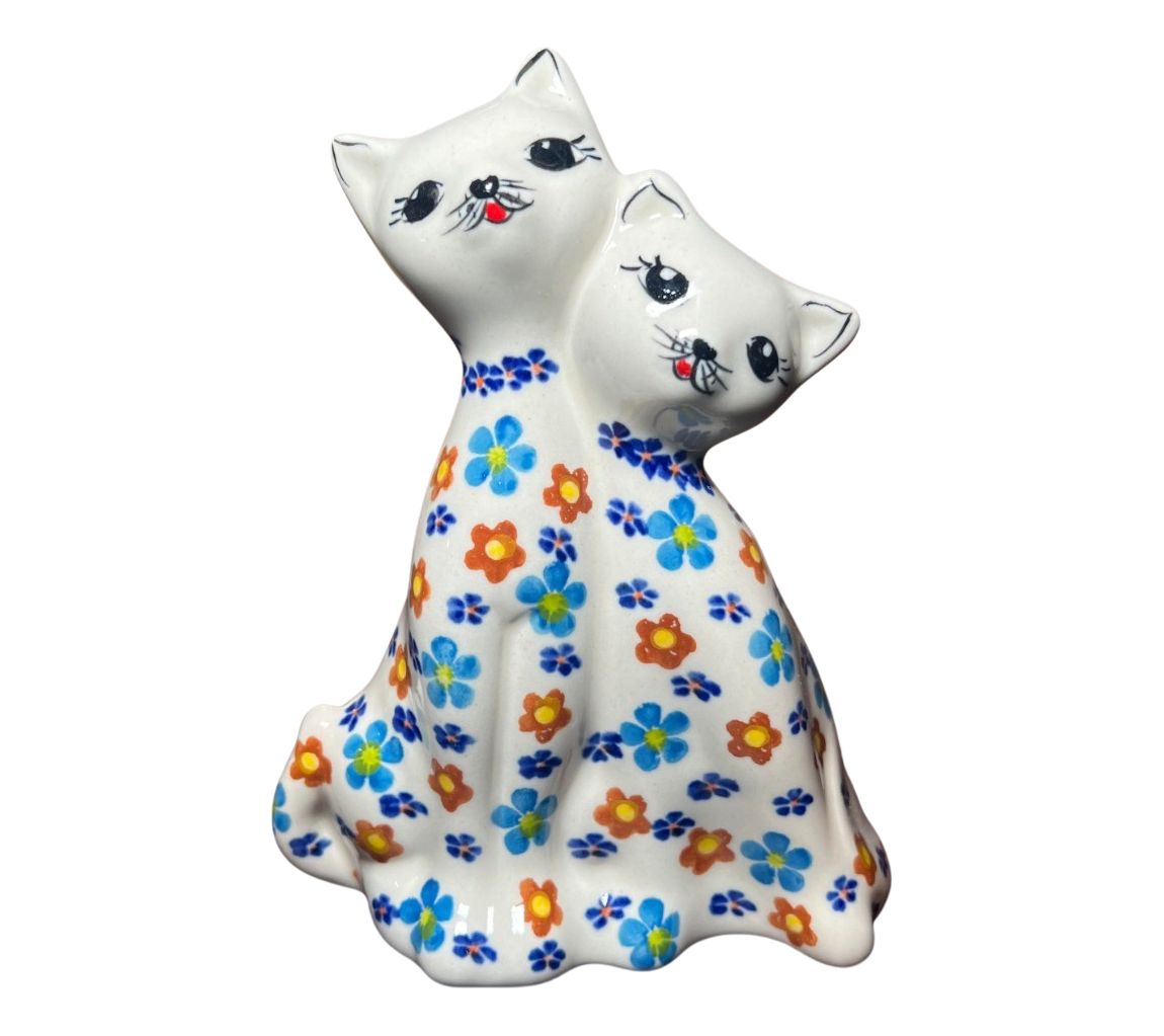 Lidia's Polish Pottery Love Cats